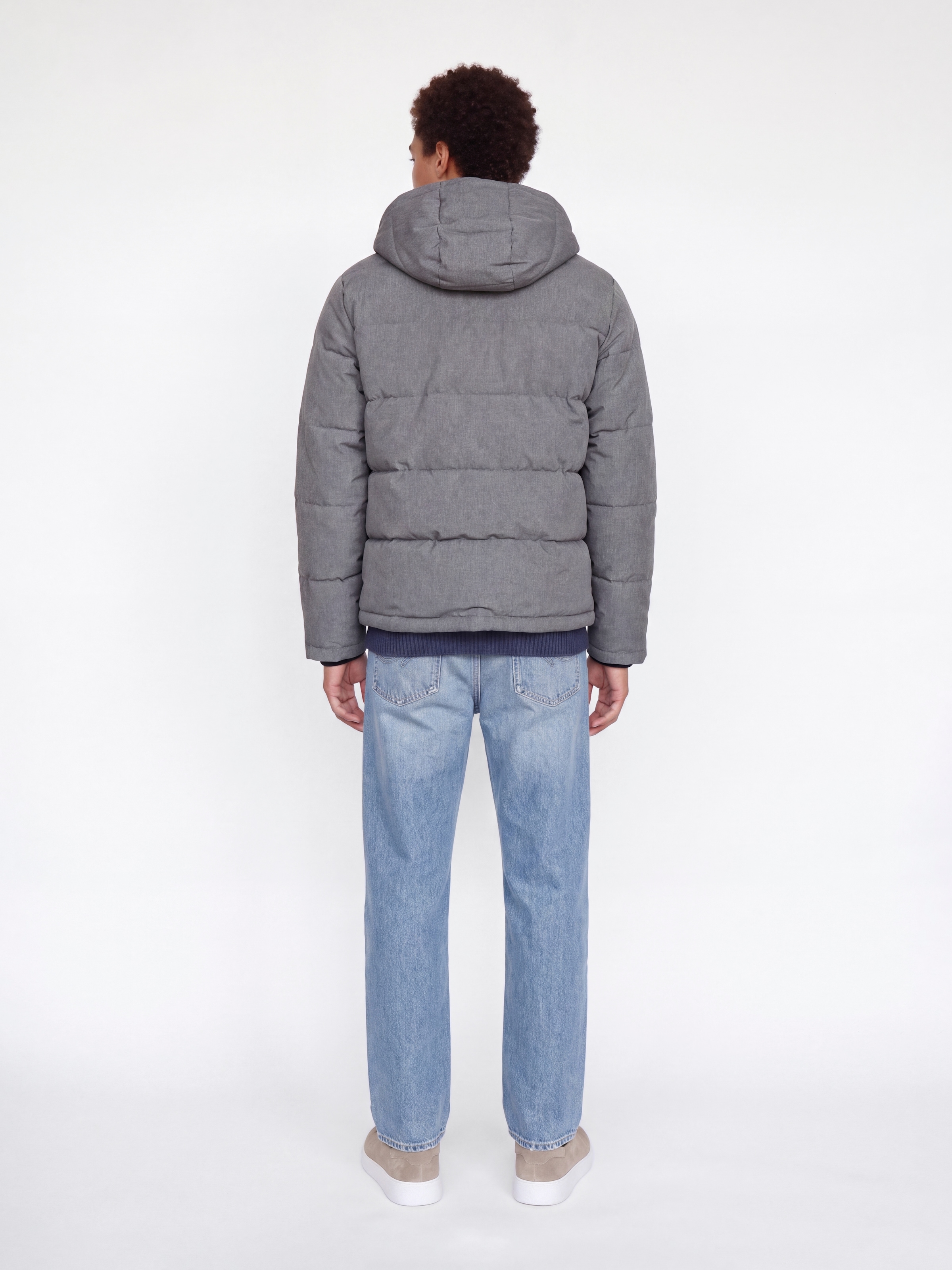 Jack & Jones Steppjacke »JJWILLIAM PUFFER JACKET« mit Kapuze Kunstfaser, regular fit