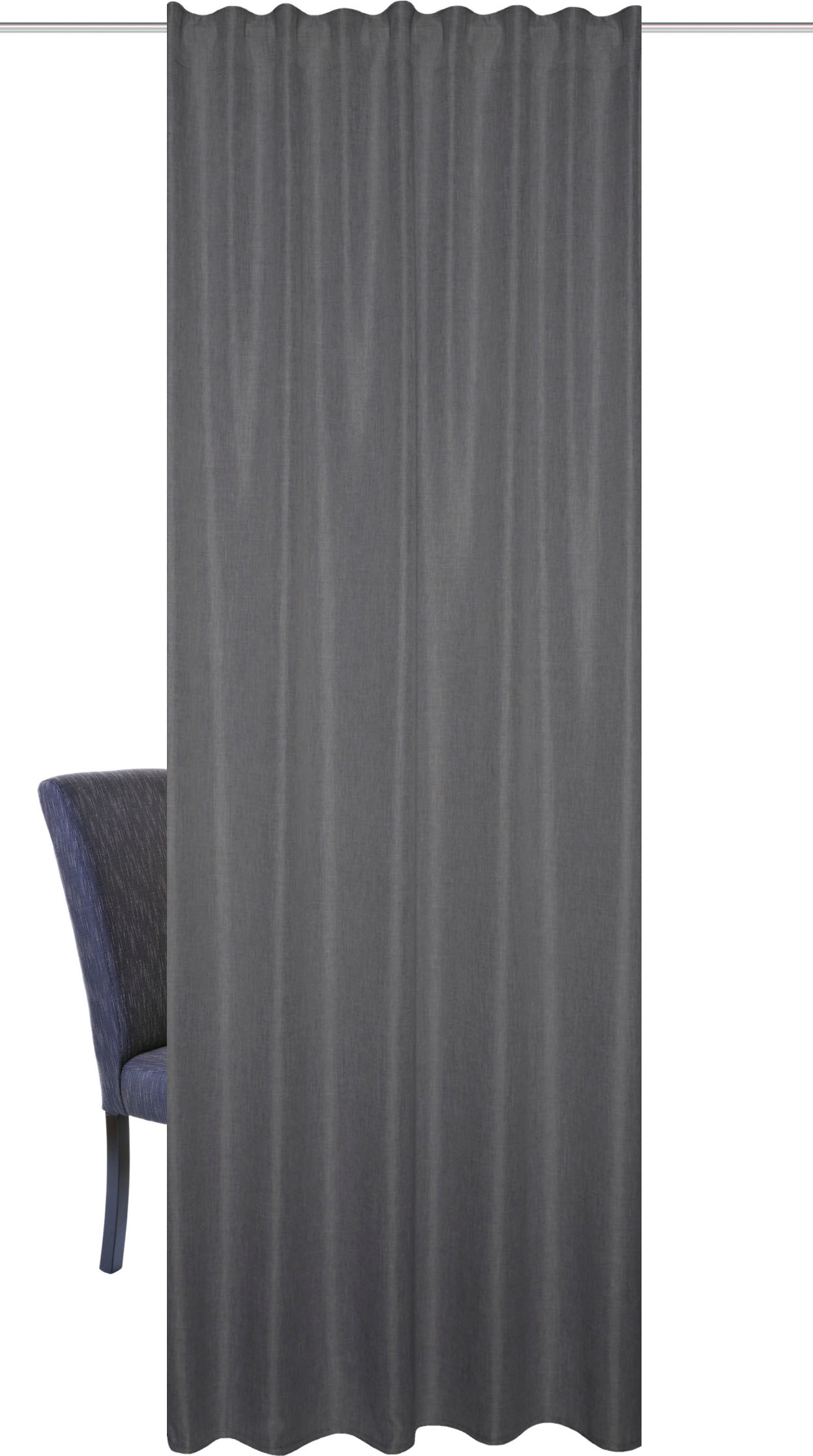 HOME WOHNIDEEN Gardine "OXFORD" Multifunktionsband 1 Stk. tlg. blickdicht günstig online kaufen