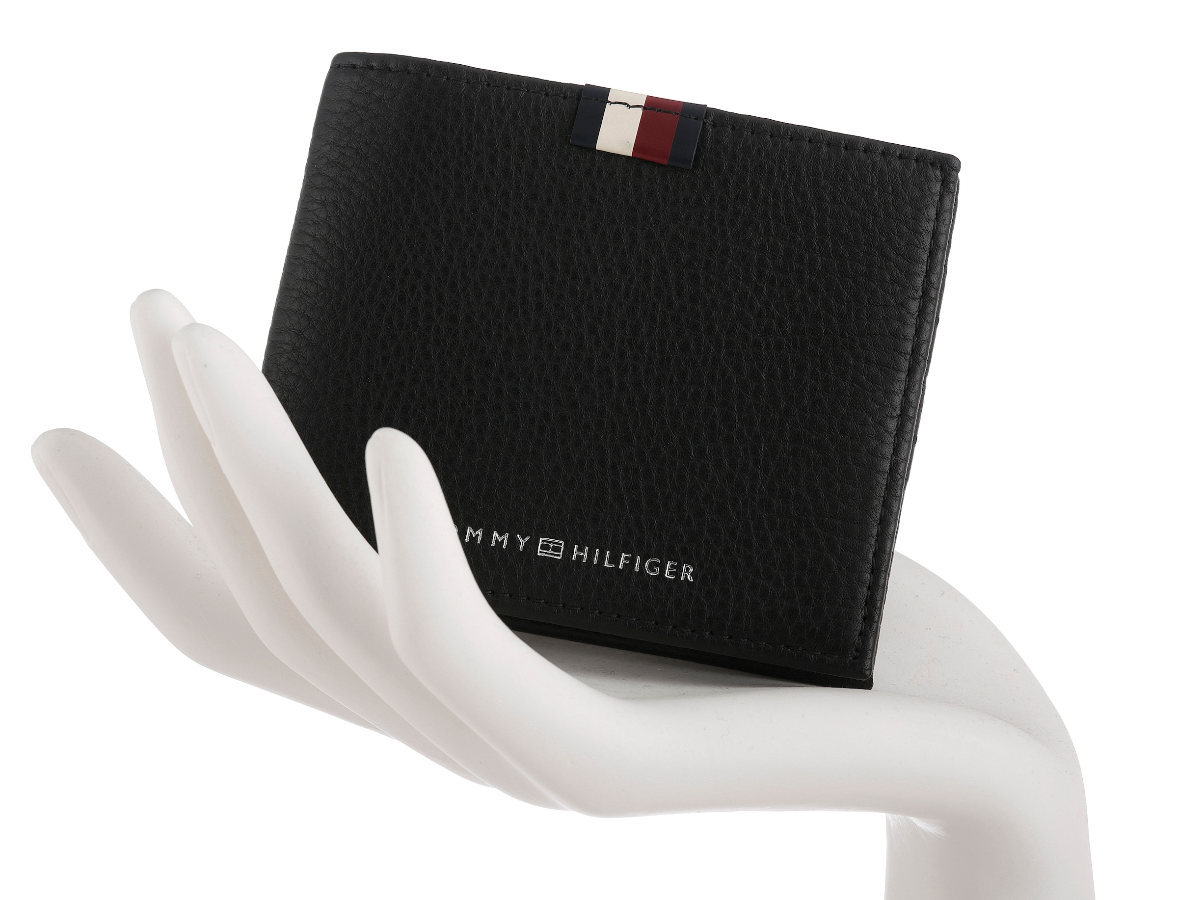 Tommy Hilfiger Geldbörse "TH PREM LEA MINI CC WALLET", Men Geldbeutel, Port günstig online kaufen