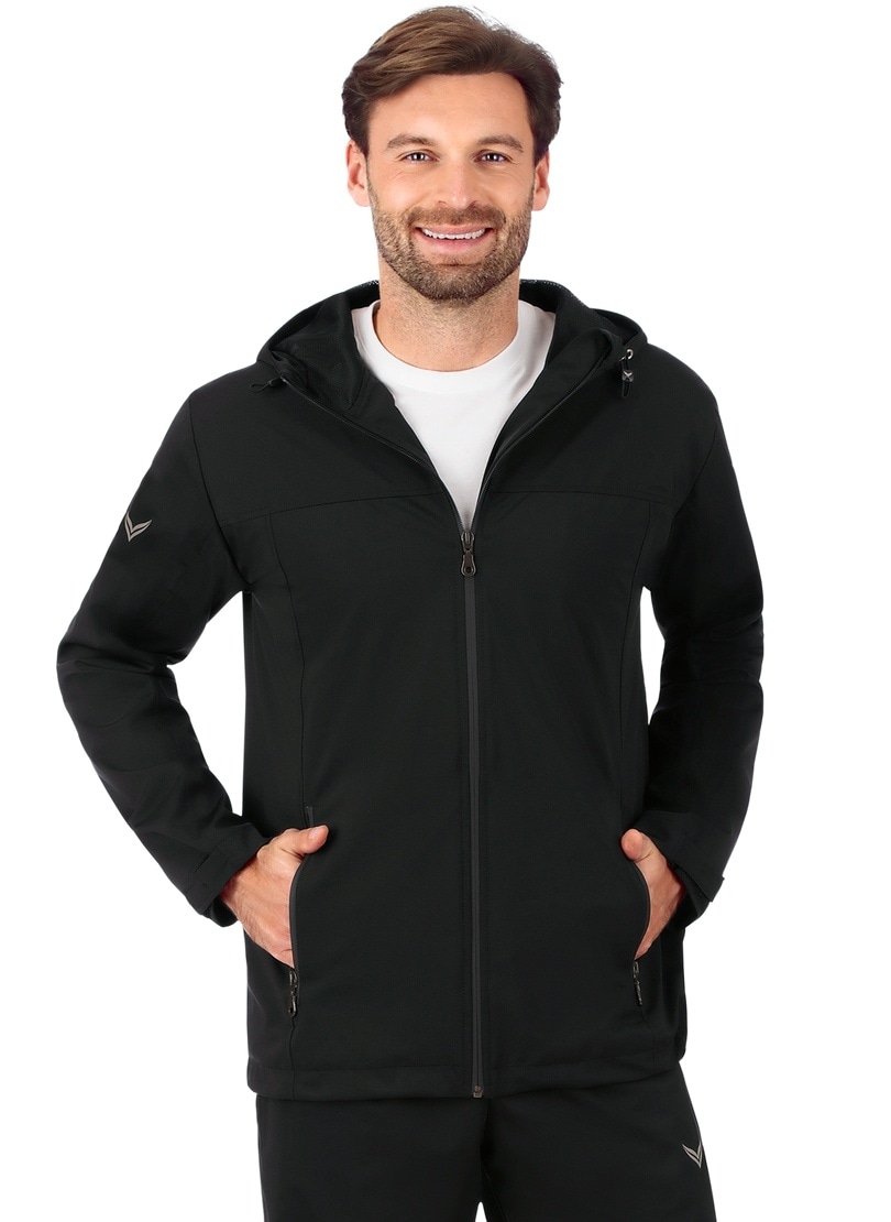 Trigema Trainingsjacke "TRIGEMA Leichte Regenjacke" 1 Stk. tlg. günstig online kaufen