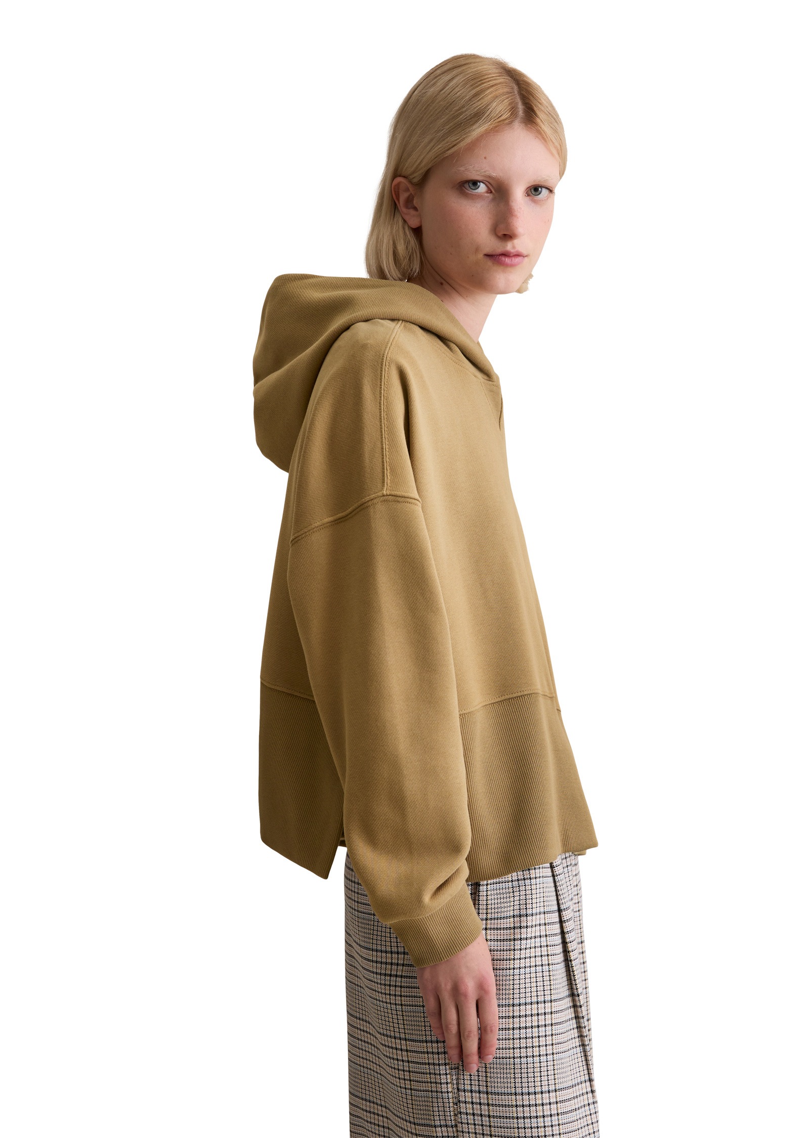 Marc OPolo DENIM Sweatshirt "mit breitem Rippbund" günstig online kaufen