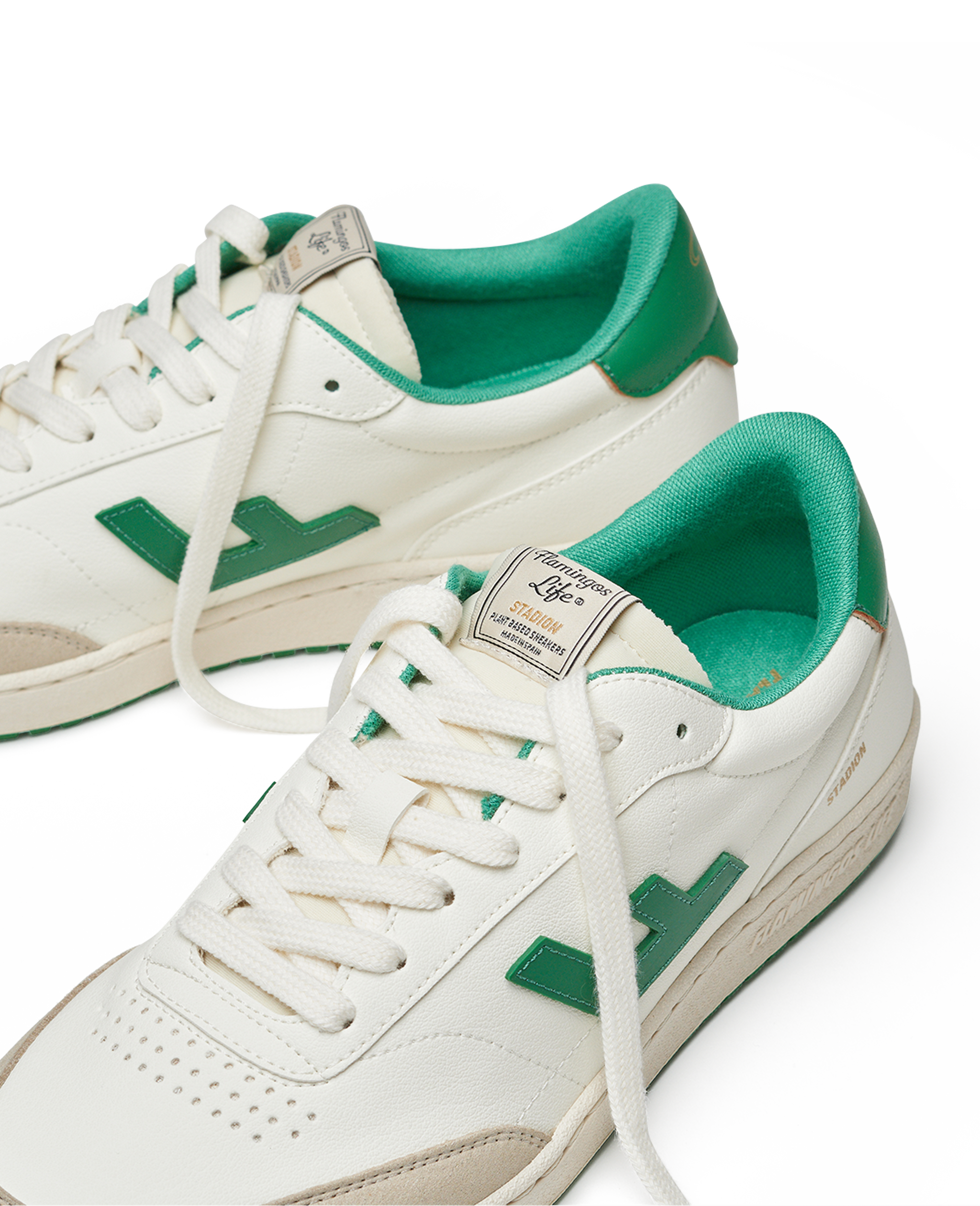 Flamingos Life Sneaker »STADION«, vegane Sneaker, Obermaterial aus 68% Maisresten