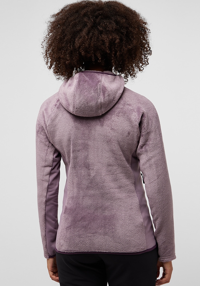 Jack Wolfskin Fleecejacke »ROTWAND HOODED FZ W«, mit Kapuze