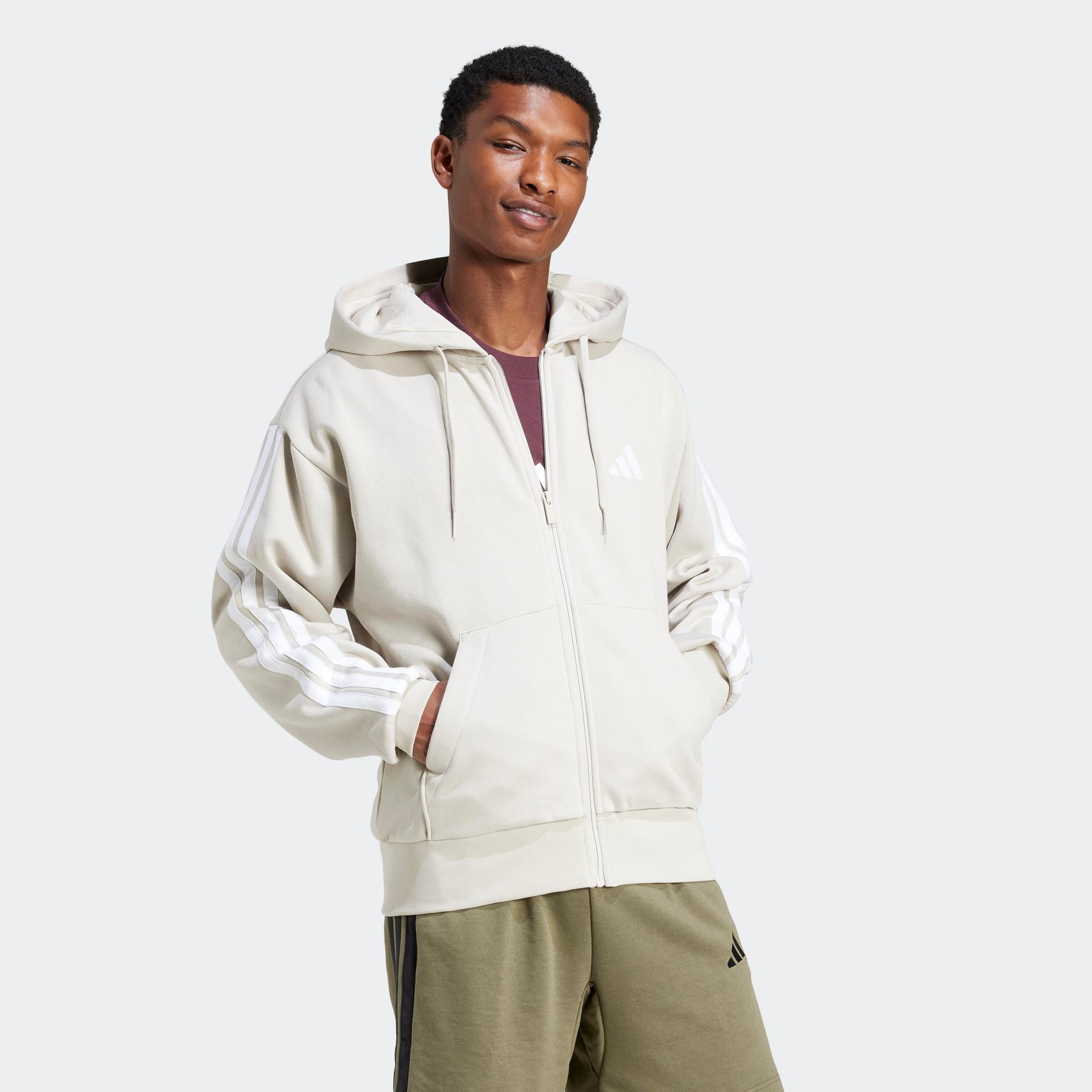 adidas Sportswear Sweatjacke "ESSENTIALS 3-STREIFEN" 1 für Laufen und Sport günstig online kaufen