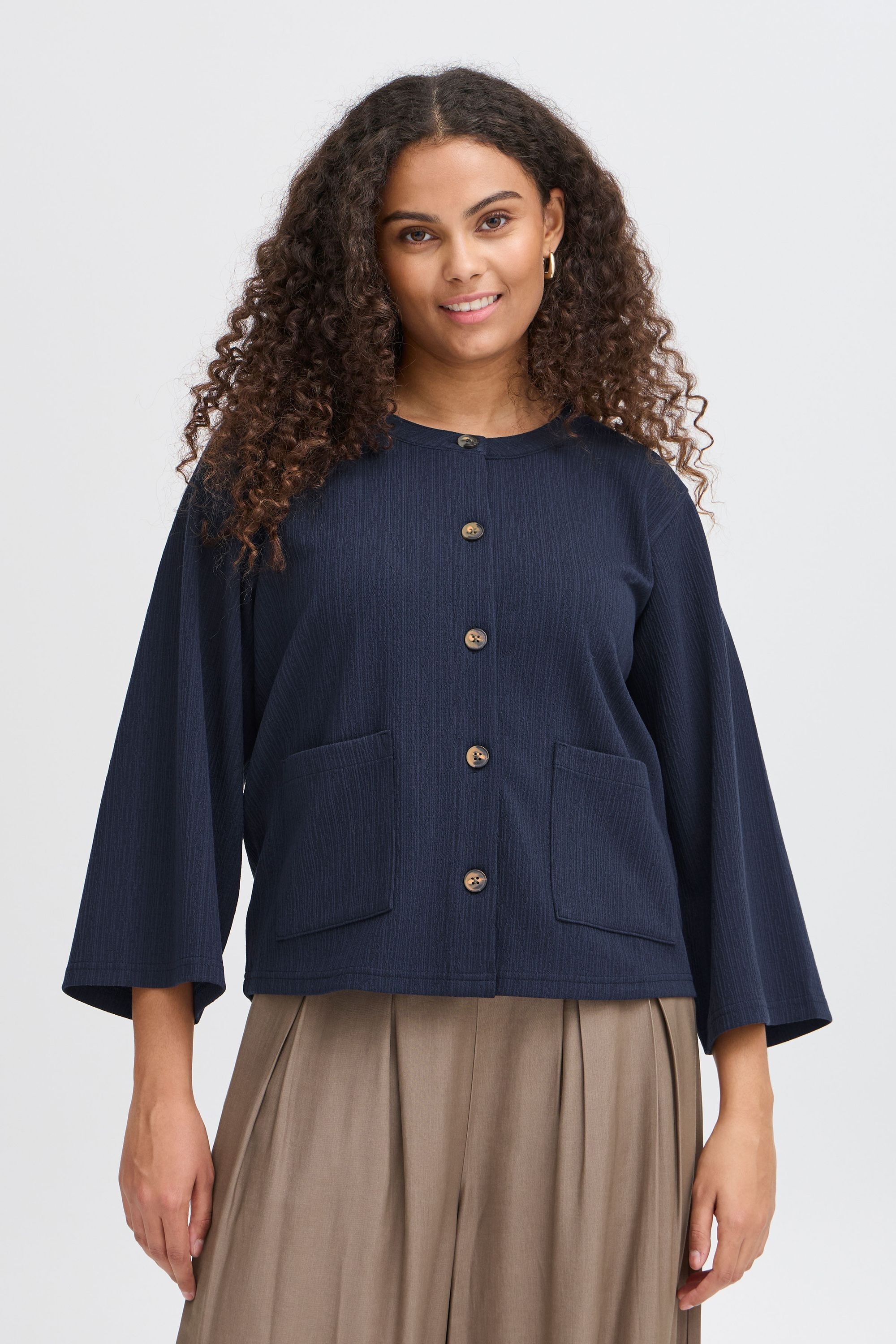 fransa Kurzjacke »Sweatjacke FRCARLA CAR 2«