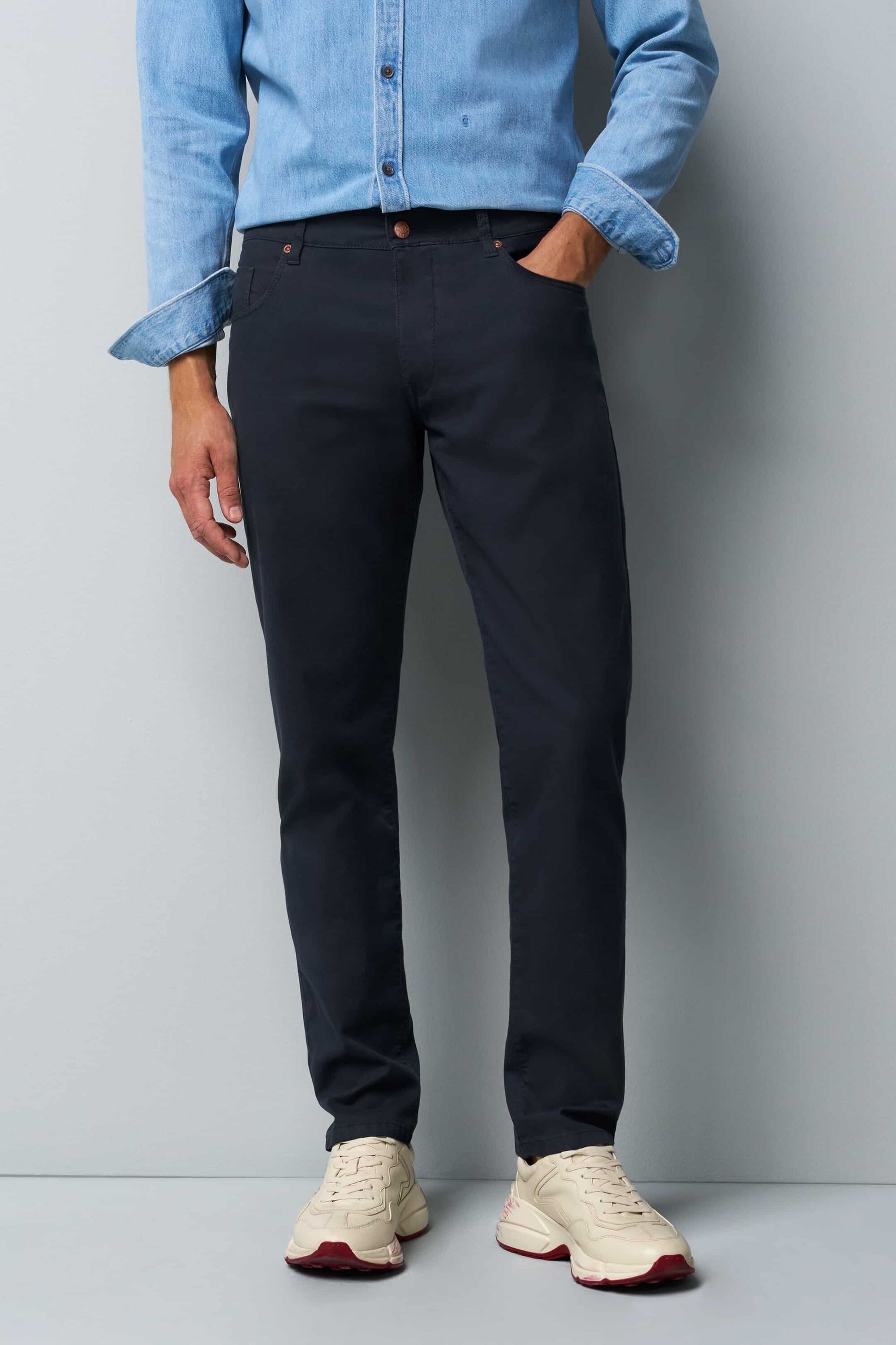 MEYER 5-Pocket-Jeans "Jeans" M5 Slim aus Bio-Baumwolle günstig online kaufen