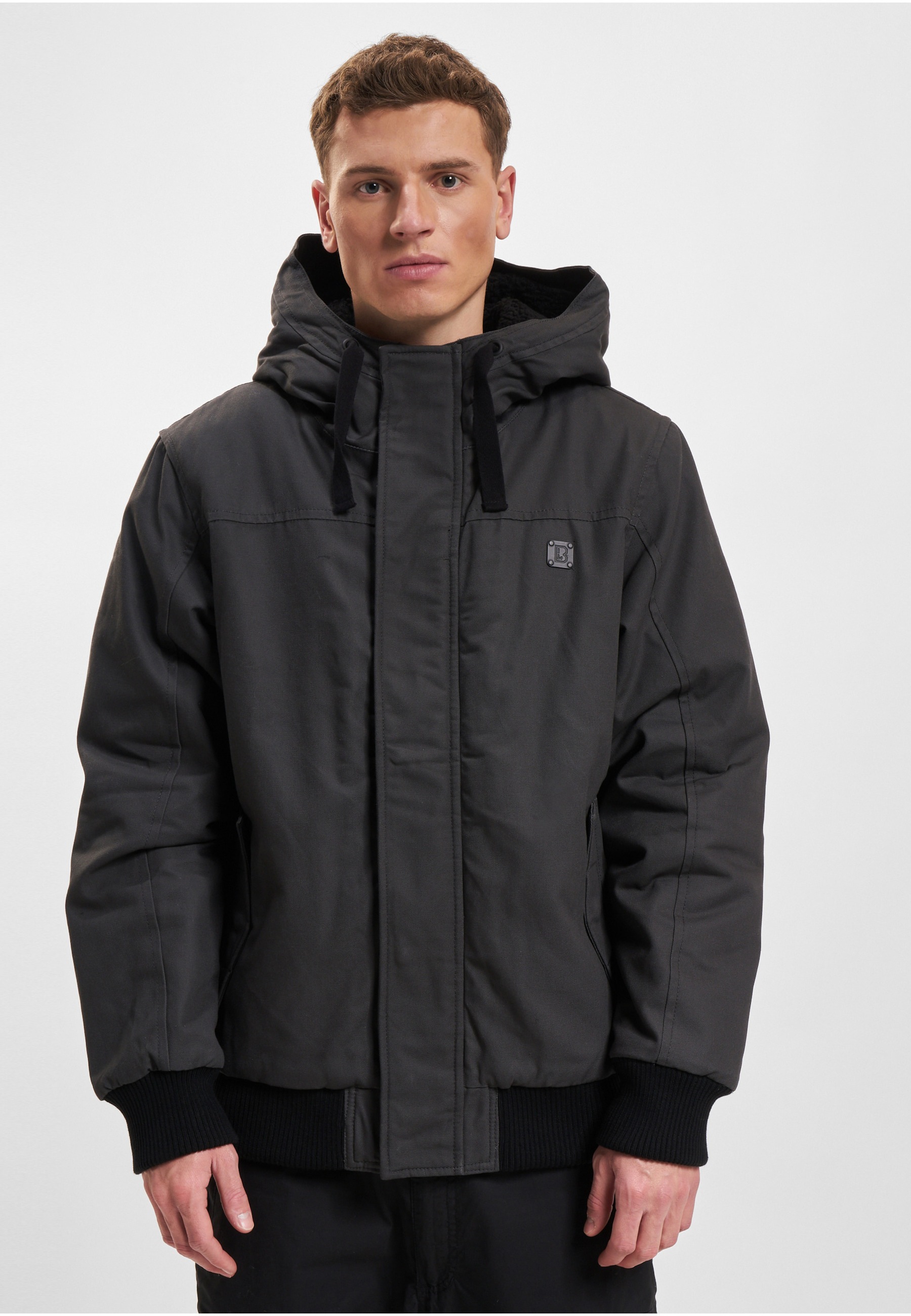 Brandit Winterjacke »Brandit Brandit Bronco Winterjacke« 1 Stk. tlg. mit Kapuze