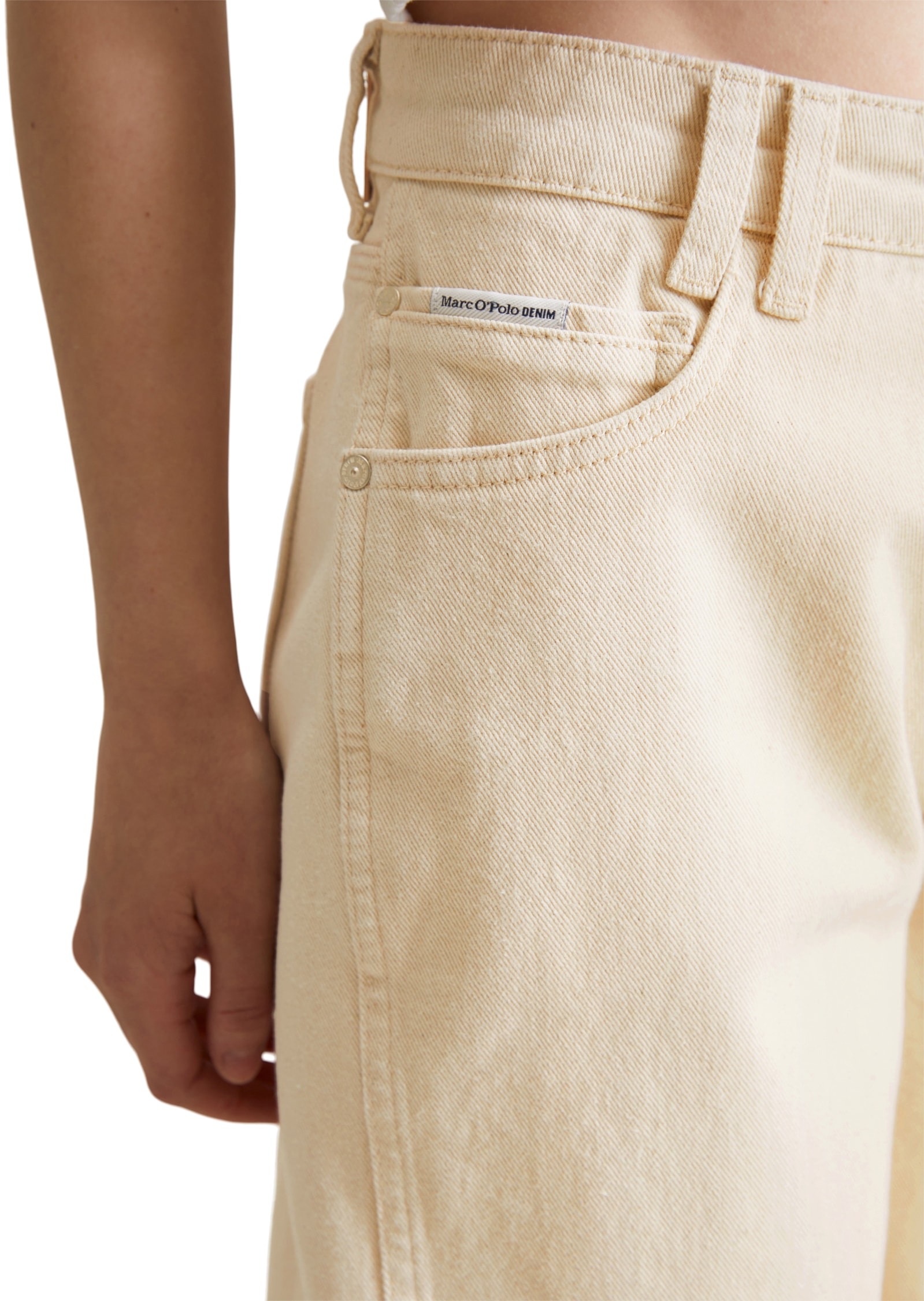 Marc O'Polo DENIM Shorts »aus Rigid Denim ohne Elasthan«