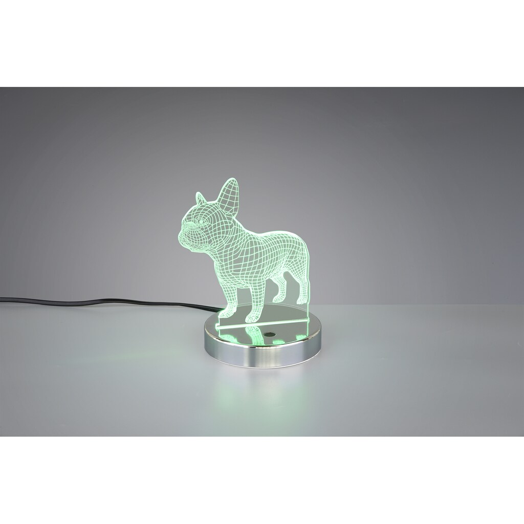 TRIO Leuchten LED Tischleuchte »Dog«, 1 flammig-flammig