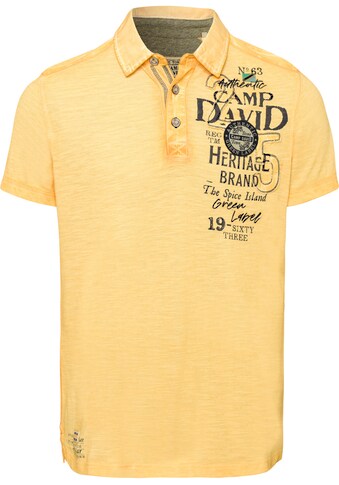 CAMP DAVID Poloshirt, mit Logoprints kaufen