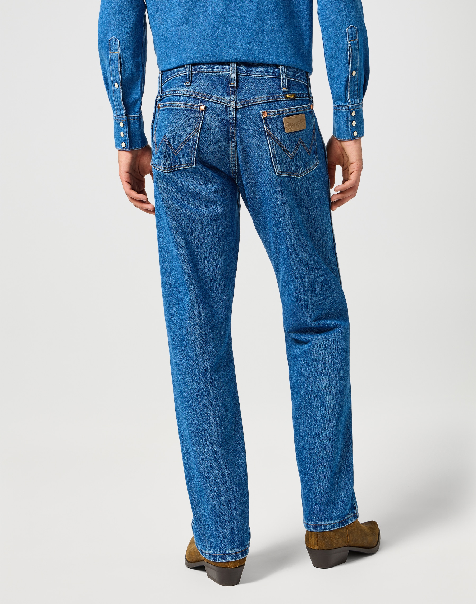 Wrangler Jeans 13MWZ Cowboy Cut ohne Stretch dark stone günstig online kaufen