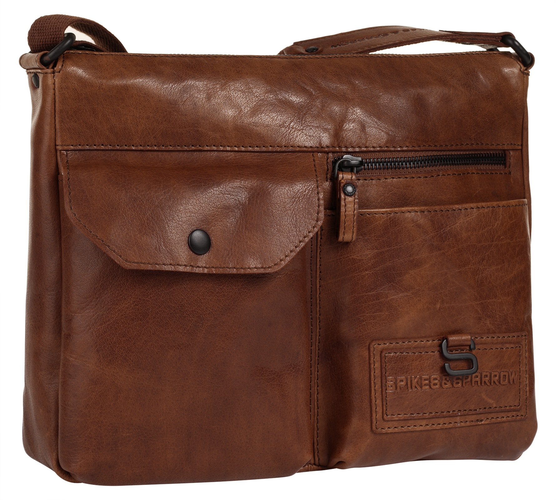 Spikes & Sparrow Umhängetasche "SHOULDER BAG" echt Leder günstig online kaufen