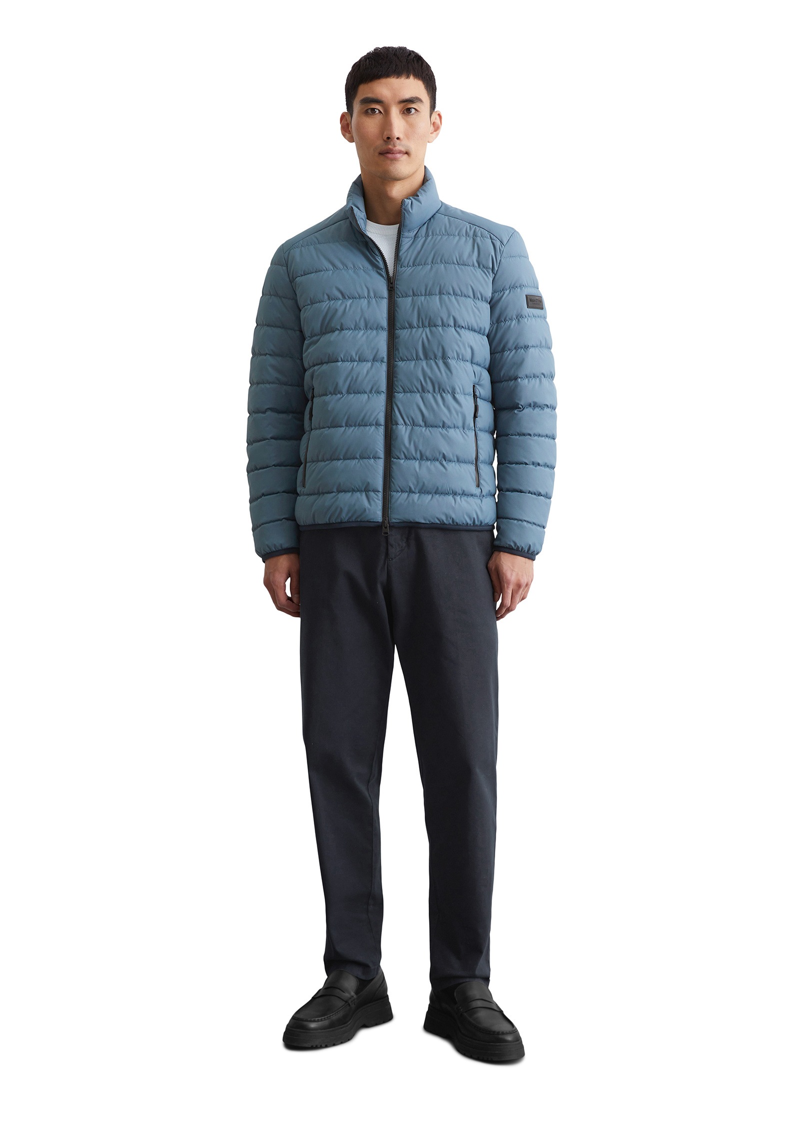 Marc O'Polo Outdoorjacke »in leichter, wasserabweisender Qualität«, ohne Kapuze