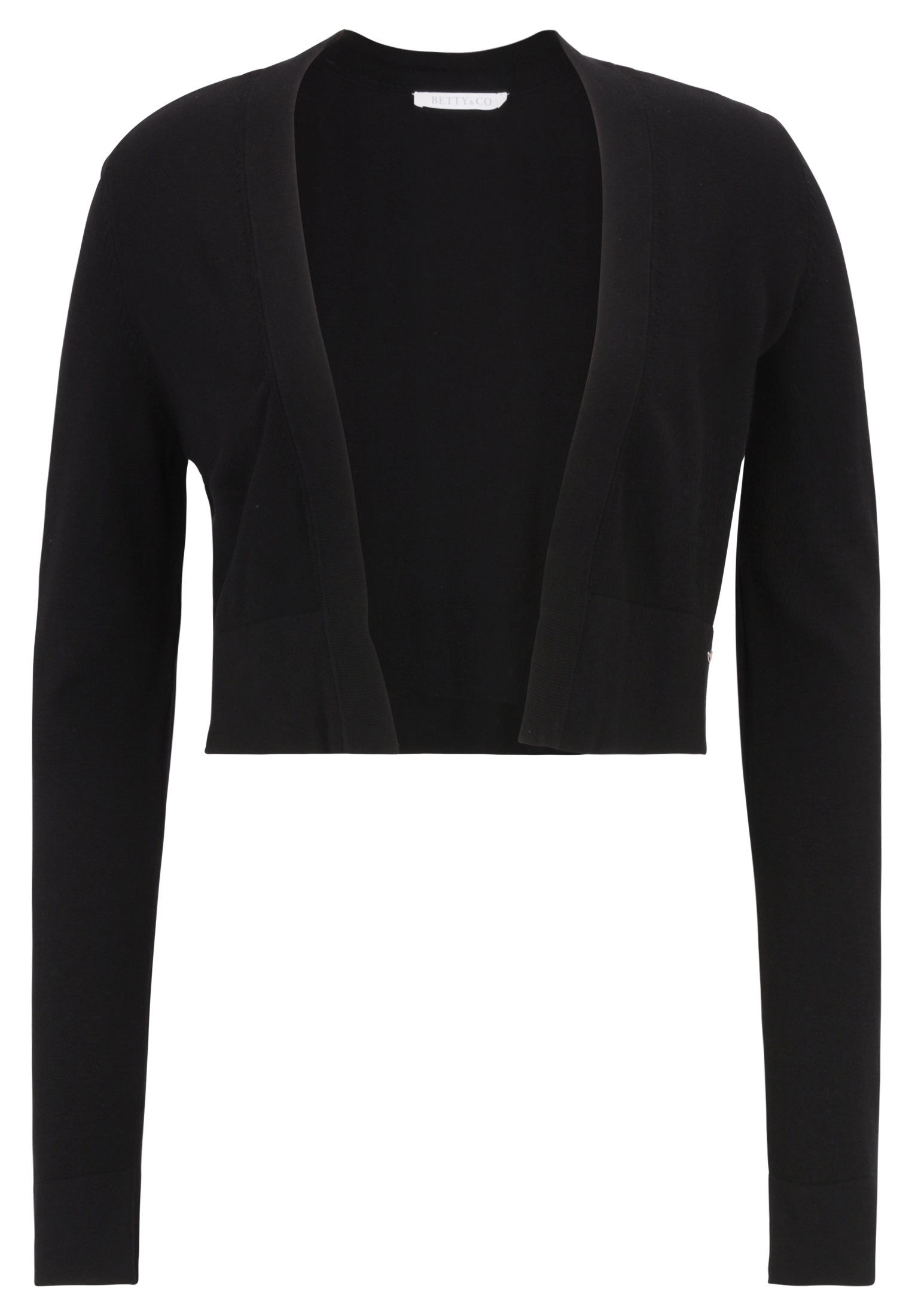 Betty&Co Strickjacke »Betty & Co Strick-Cardigan ohne Verschluss«, Blende