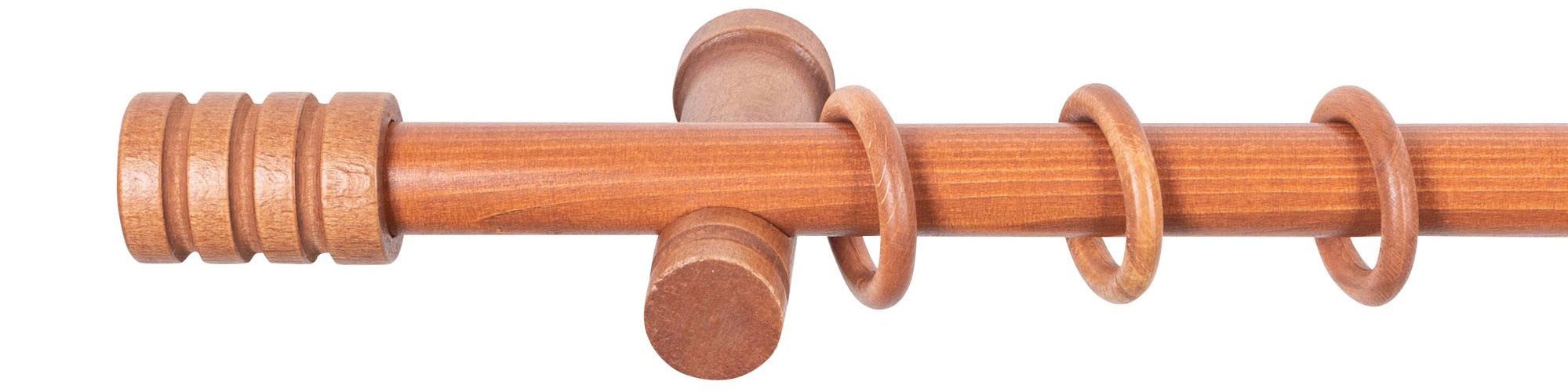 SN DECO GROUP Gardinenstange »Pisa«, 1 läufig-läufig, Fixmaß