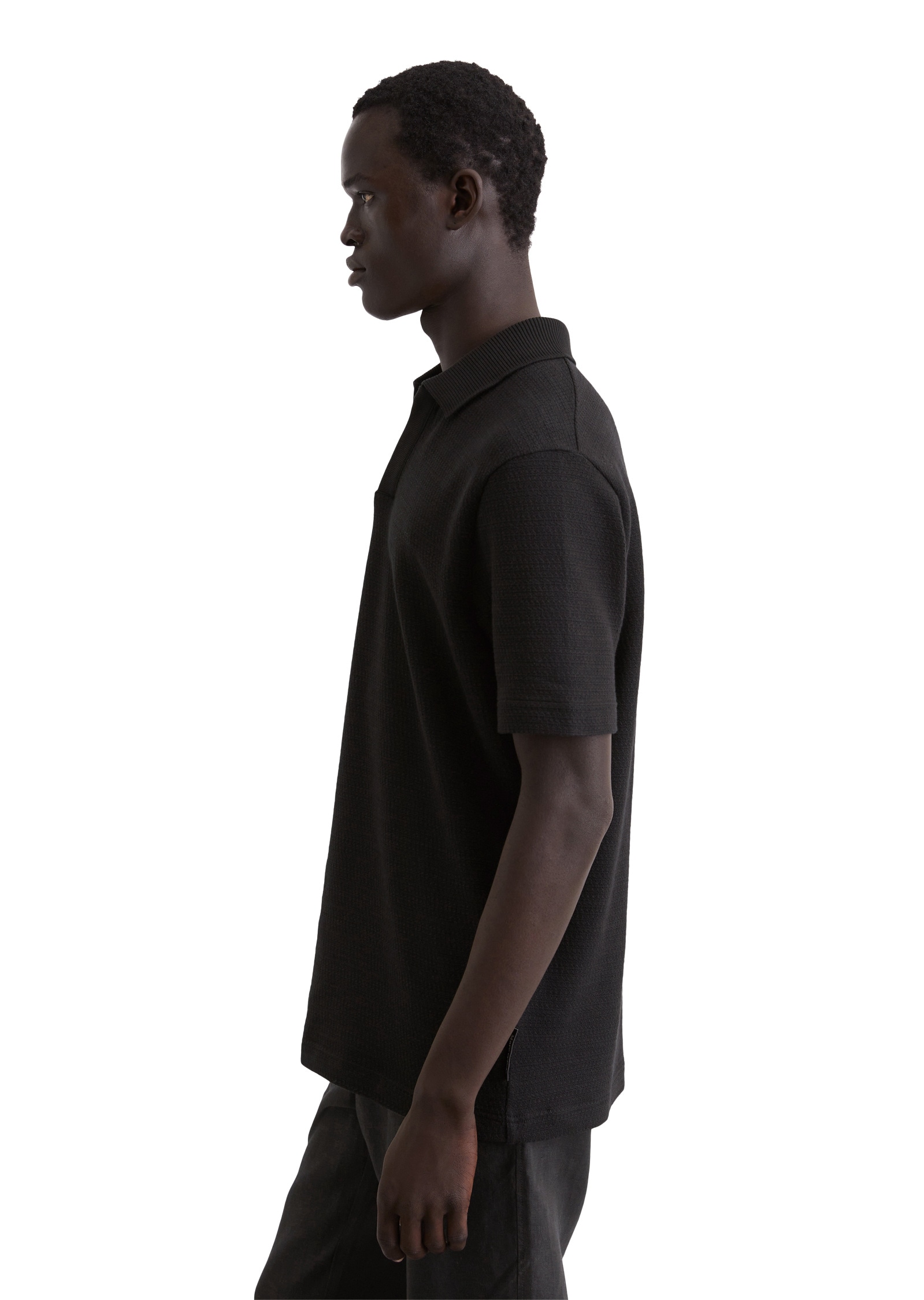 Marc O'Polo Poloshirt »mit feiner Struktur«