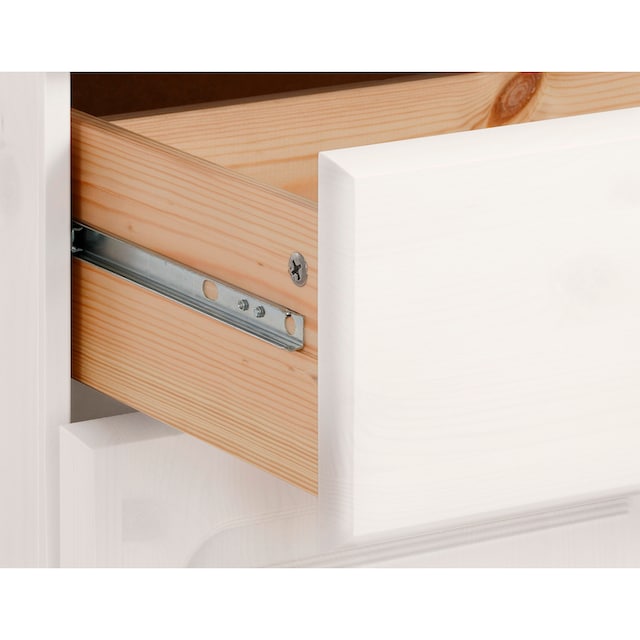 Home affaire Sideboard »Mette«, mit gefrästen, kugelförmigen Füßen, Breite  80 cm | BAUR