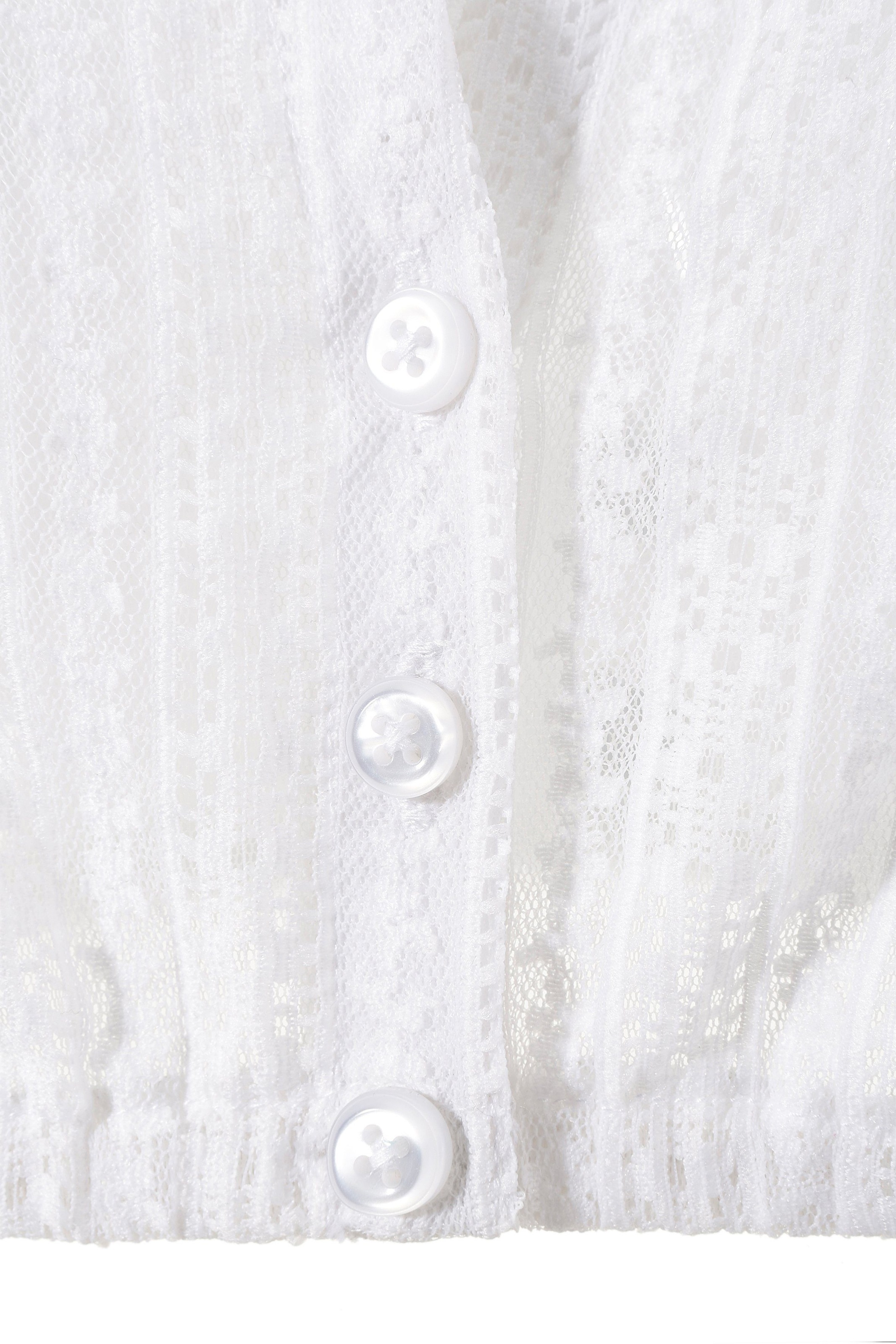 MarJo Dirndlbluse, Damen, mit zarter Spitze