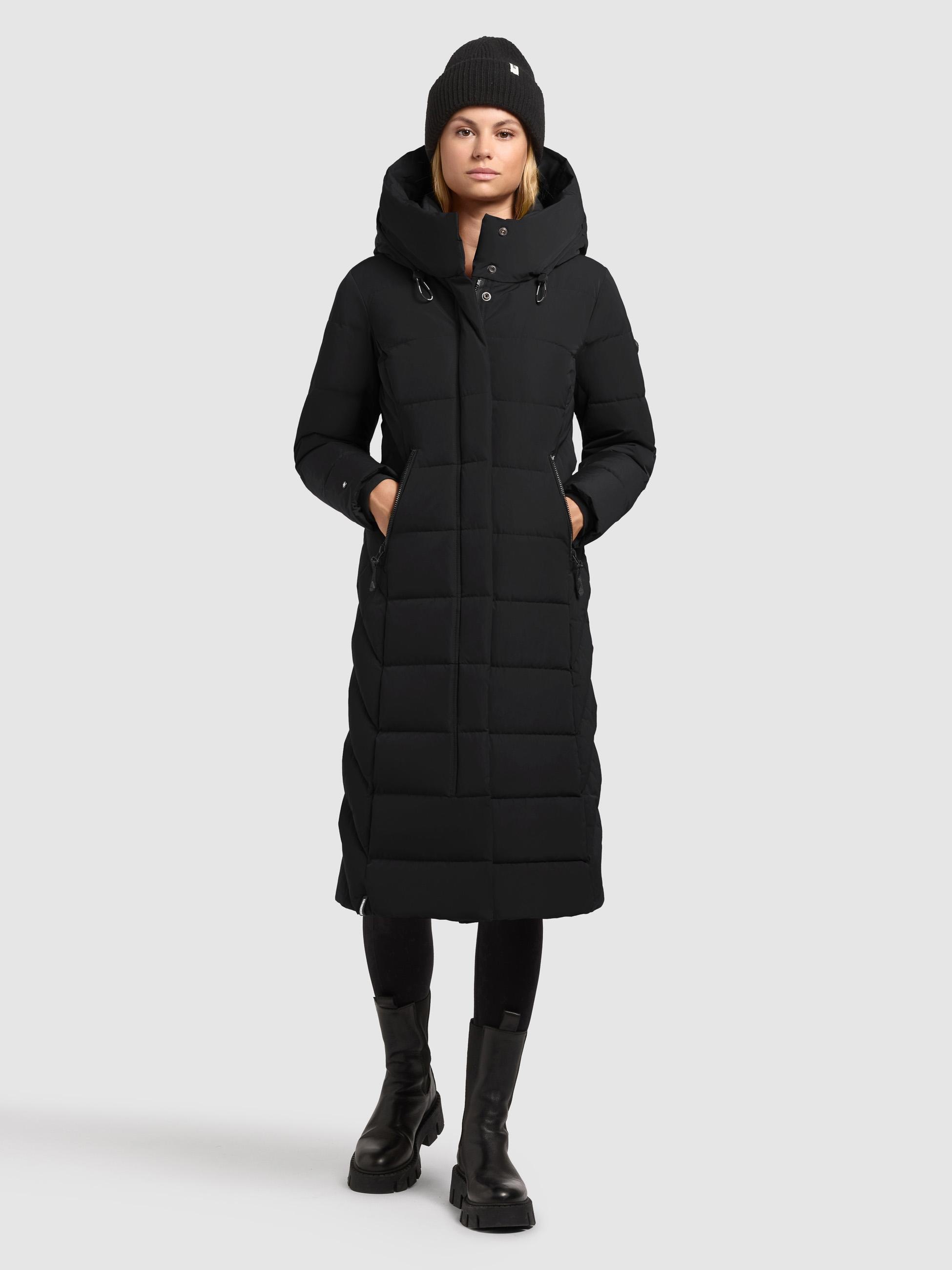 khujo Wintermantel »Sensy-YM«, Warmer Steppmantel mit Kapuze