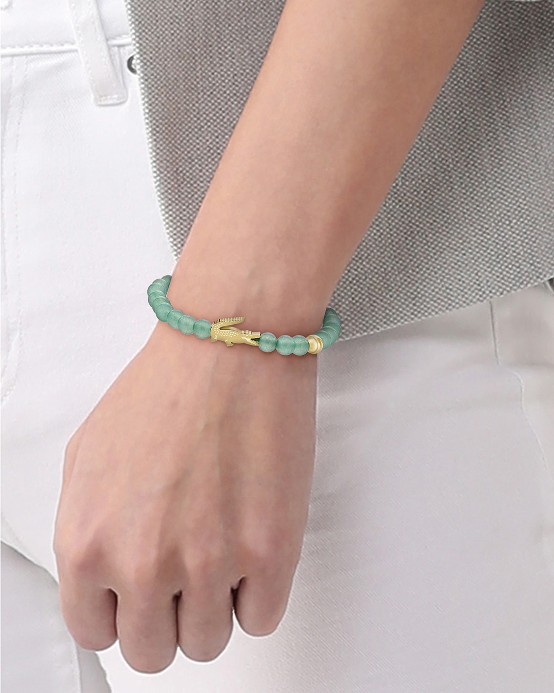 Lacoste Armband »MATCHPOINT« mit Aventurin