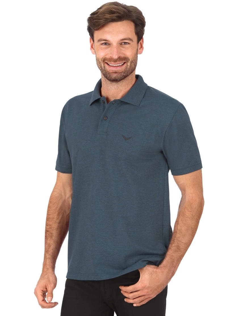 Trigema Poloshirt "TRIGEMA Poloshirt DELUXE Piqué" 1 Stk. tlg. günstig online kaufen
