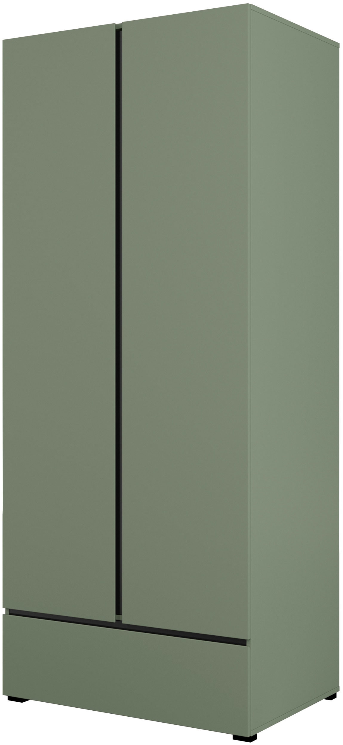 OTTO home Kleiderschrank "Cross, moderner griffloser Kleiderschrank" Wäsche günstig online kaufen