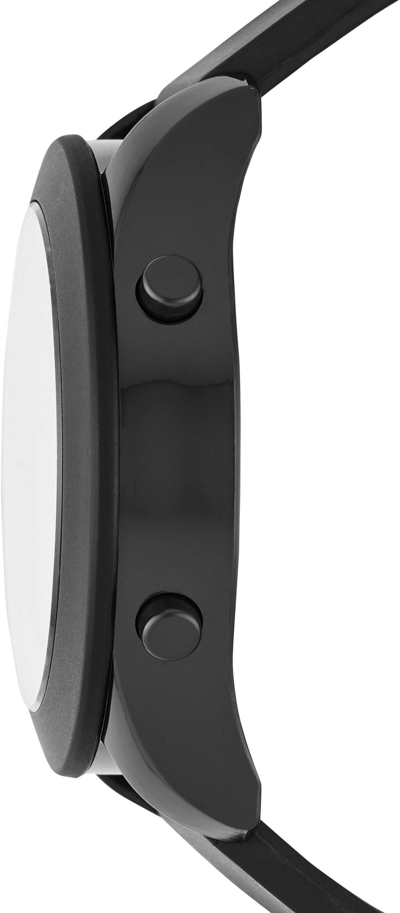 Skechers Chronograph »ROSENCRANS«, Quarzuhr, Armbanduhr, Herrenuhr, Silikonarmband, digital, Wochentag