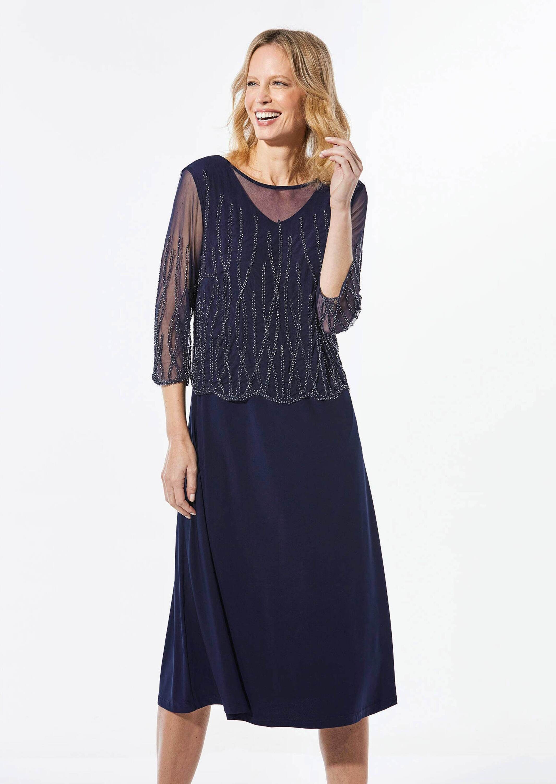 GOLDNER Etuikleid "Mit Perlen besetztes Kleid" günstig online kaufen