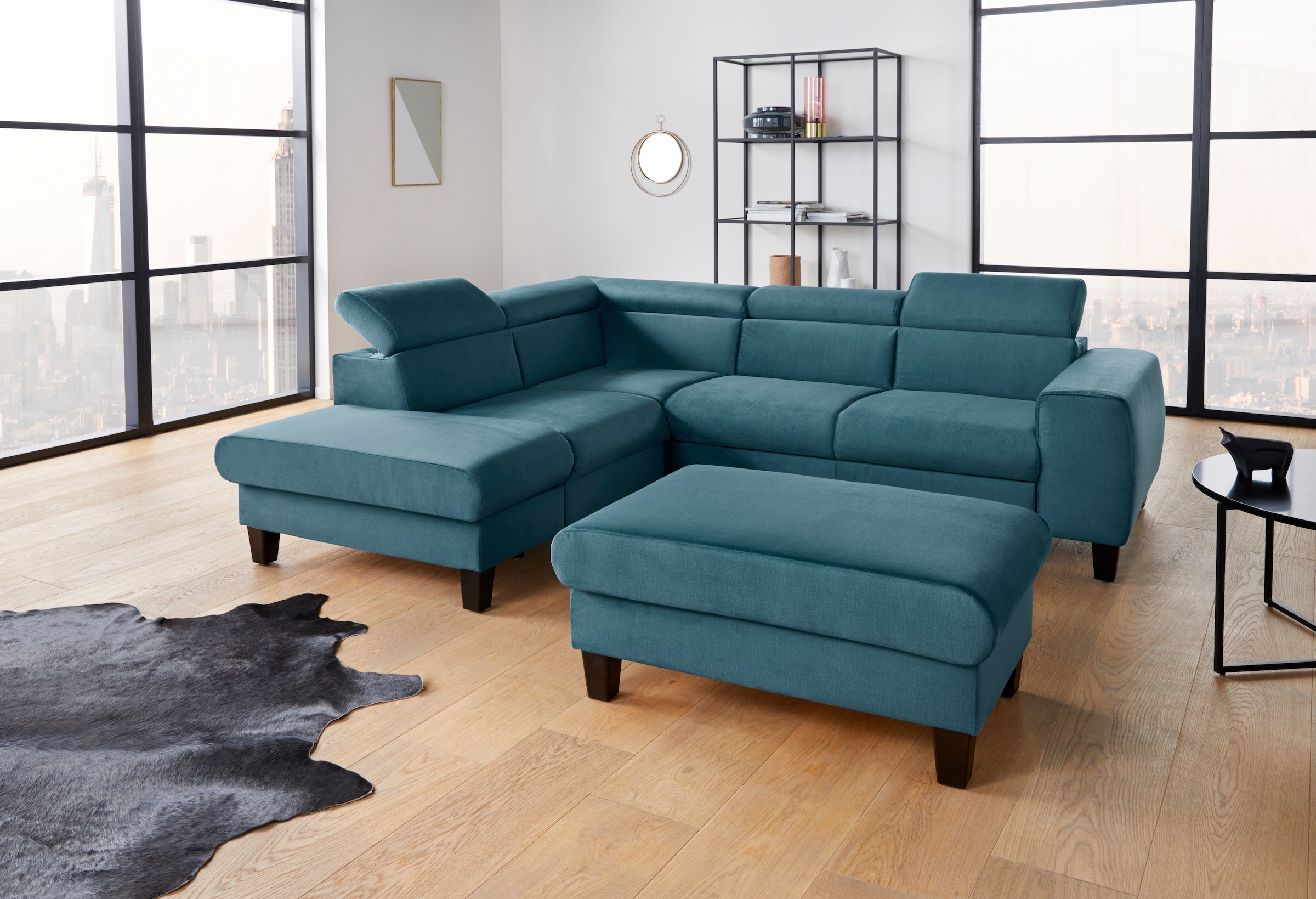COTTA Polstergarnitur "Morven L-Form", (Set), Set bestehend aus: Ecksofa mi günstig online kaufen