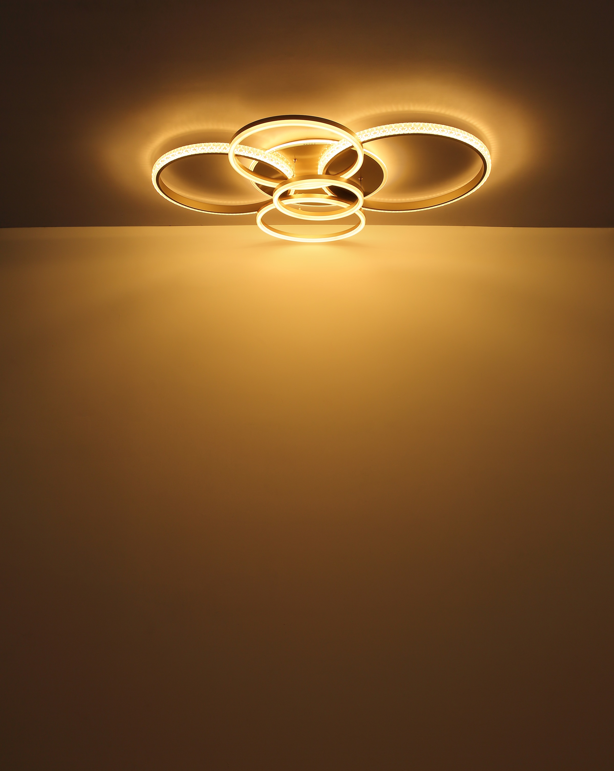 GLOBO LIGHTING Deckenleuchte »LORELEI« LED-Modul 1 Stk. Warmweiß Deckenlampe Wohnzimmer-Leuchte Schlafzimmer-Leuchte Flur Küche