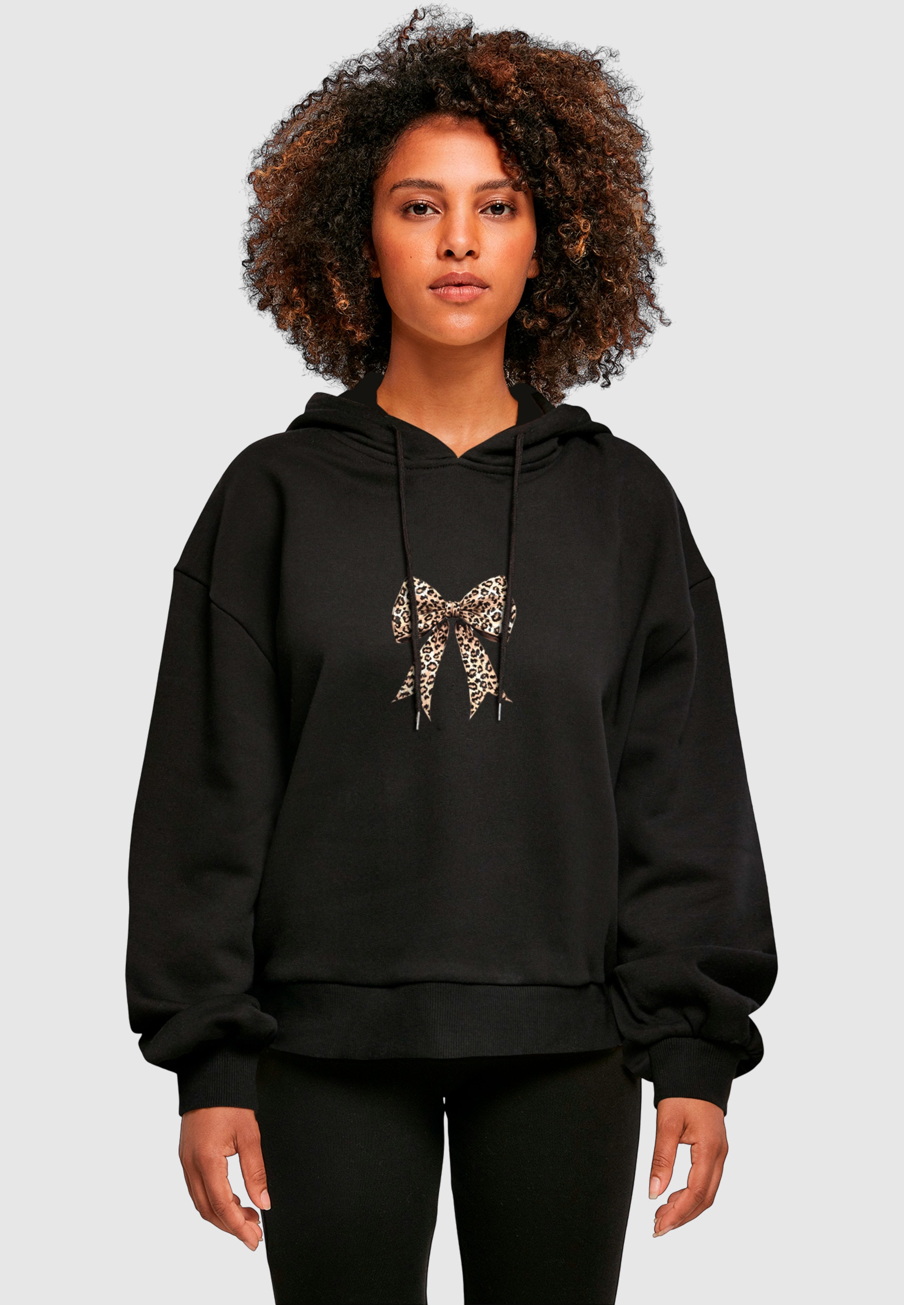 Merchcode Kapuzenpullover »Merchcode Ladies Ribbon Oversized Hoody« 1