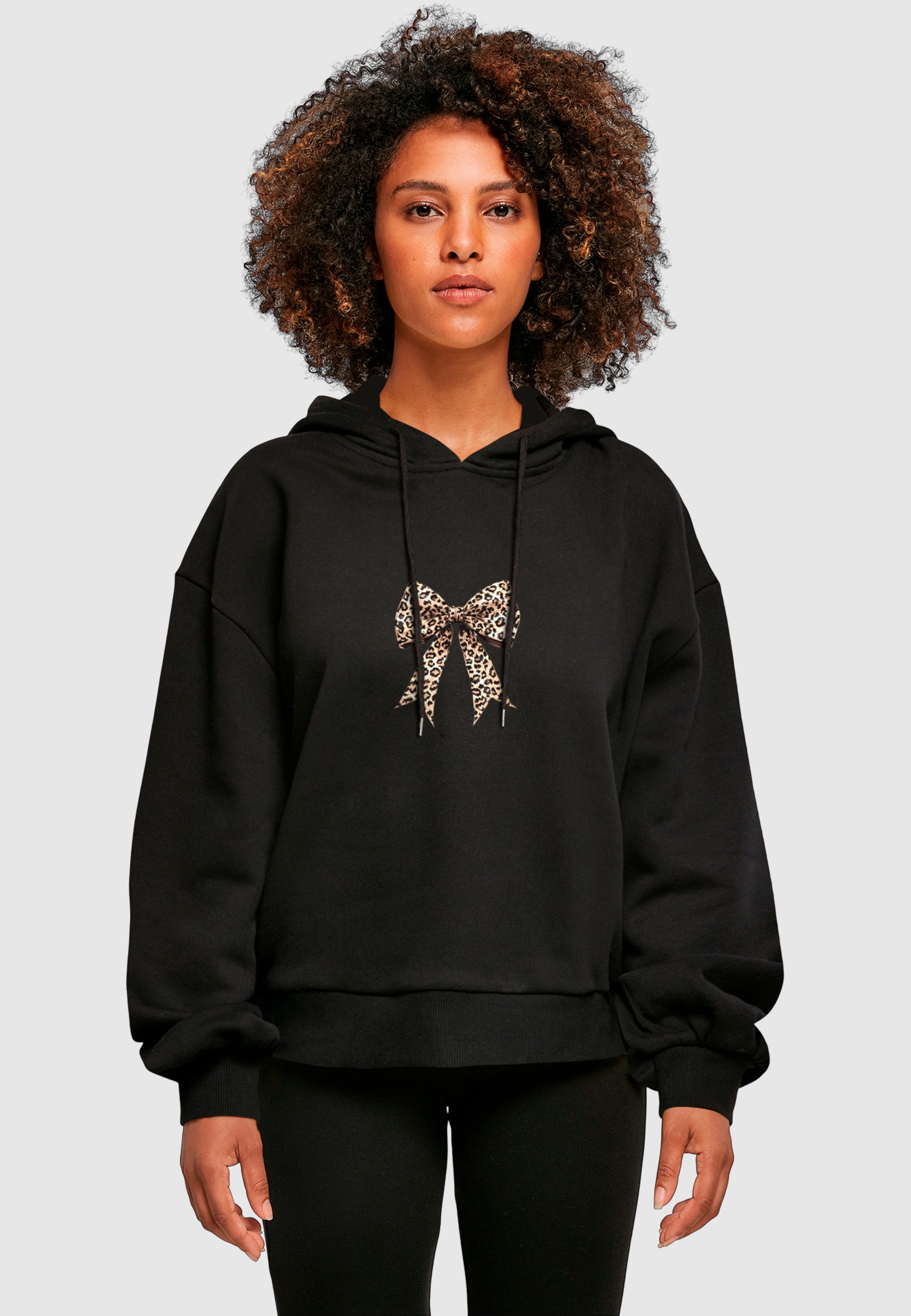 Merchcode Kapuzensweatshirt "Merchcode Ladies Ribbon Oversized Hoody" günstig online kaufen