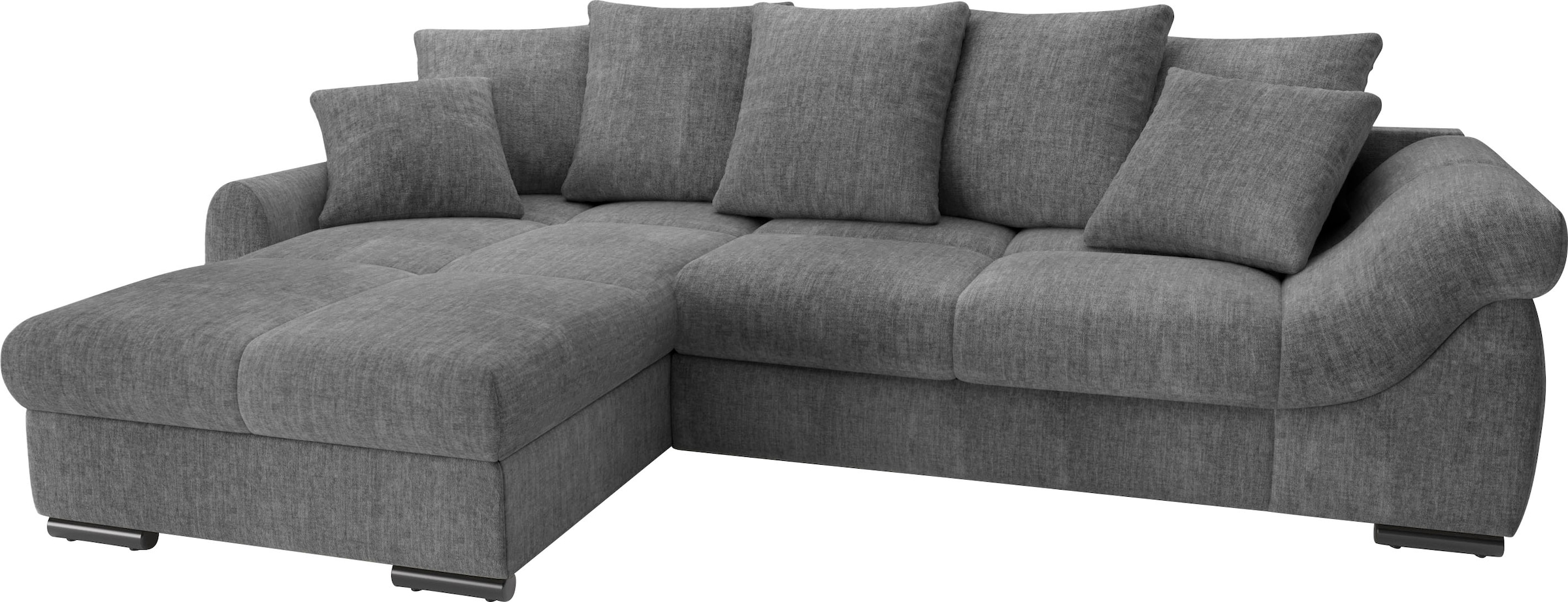 Mr. Couch Ecksofa "Livorno DuraFlex L-Form", inkl. Hochschläfer-Bettauszug, günstig online kaufen