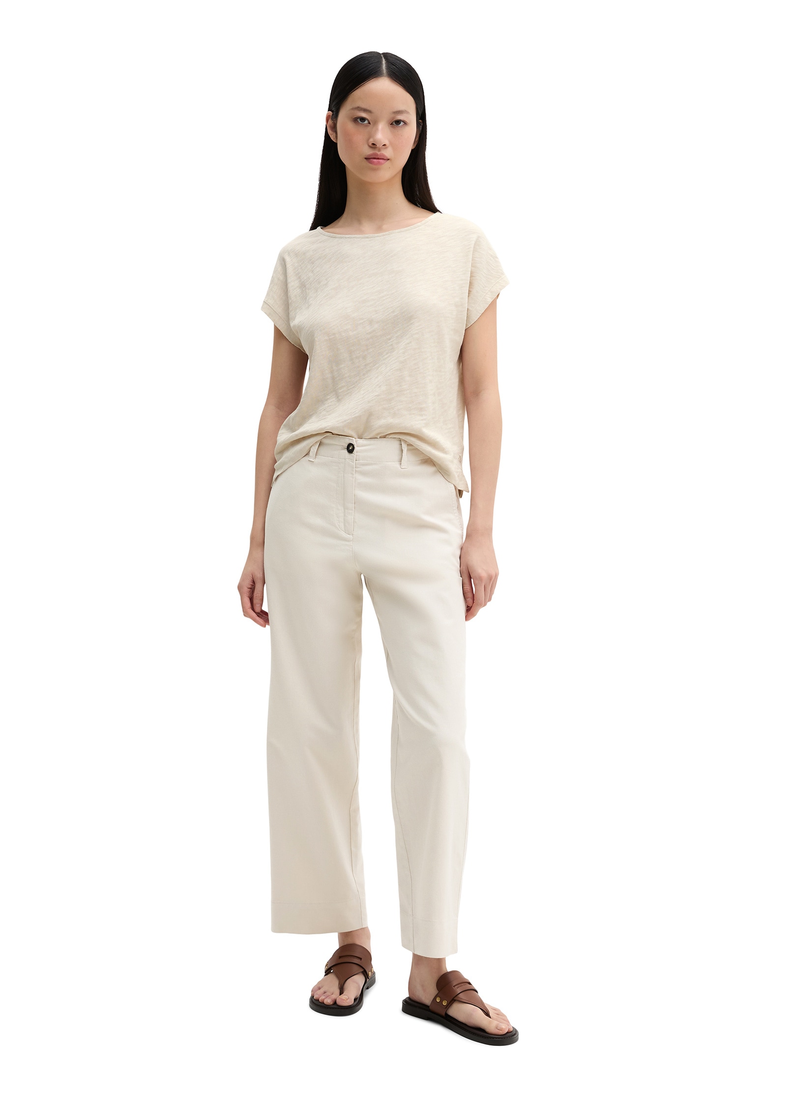 Marc O'Polo T-Shirt »aus weichem Baumwoll-Slub-Jersey«