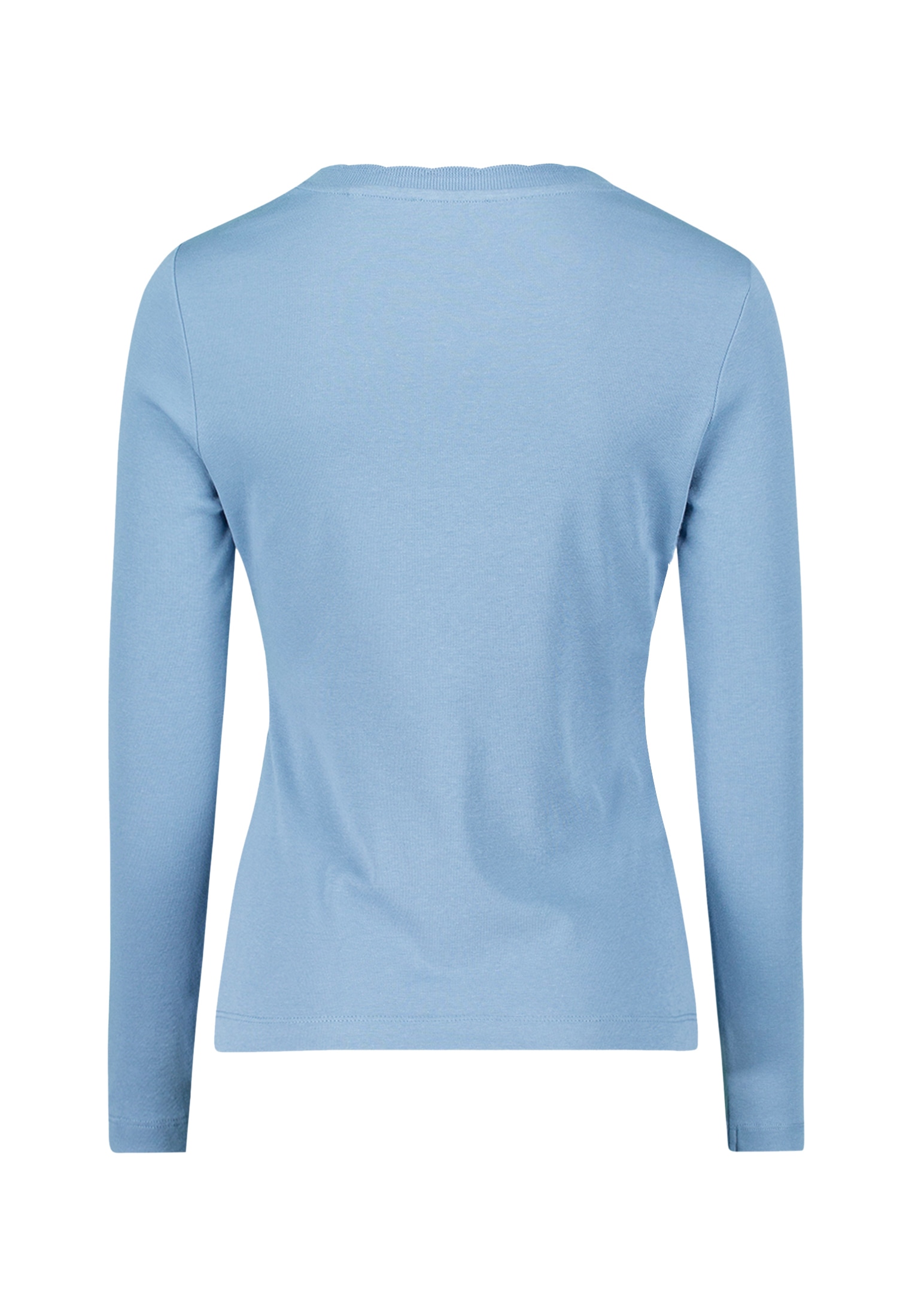 Zero Kurzarmshirt »zero Damen Jersey-Shirt mit Wellenkante«, (1 tlg.), weiteres Detail