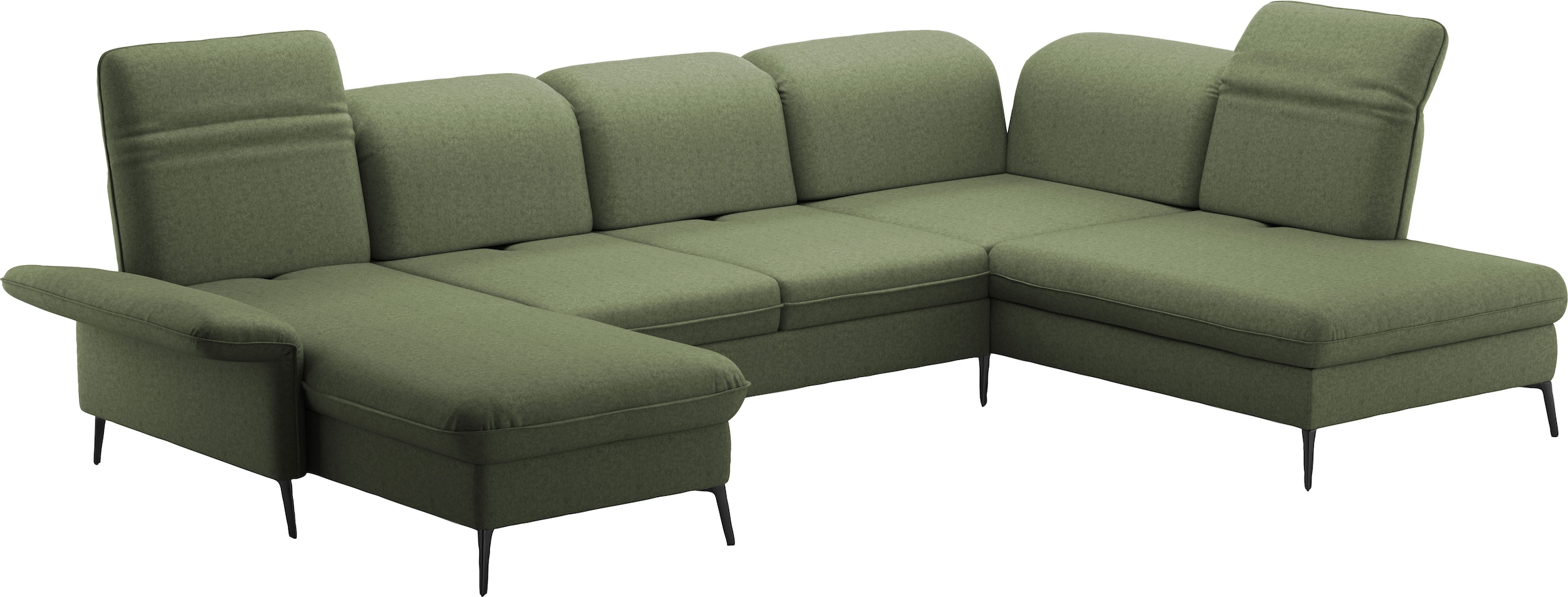 sit&more Wohnlandschaft »Emely«, mit Sitztiefenverstellung optional mit Bettfunktion und Bettkasten
