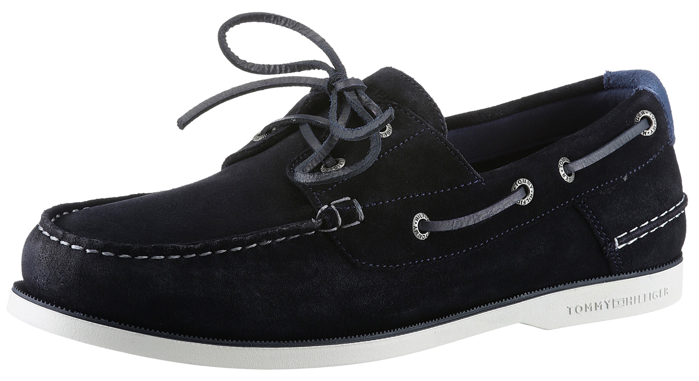 TOMMY HILFIGER Bootsschuh »TH BOAT SHOE CORE SUEDE«