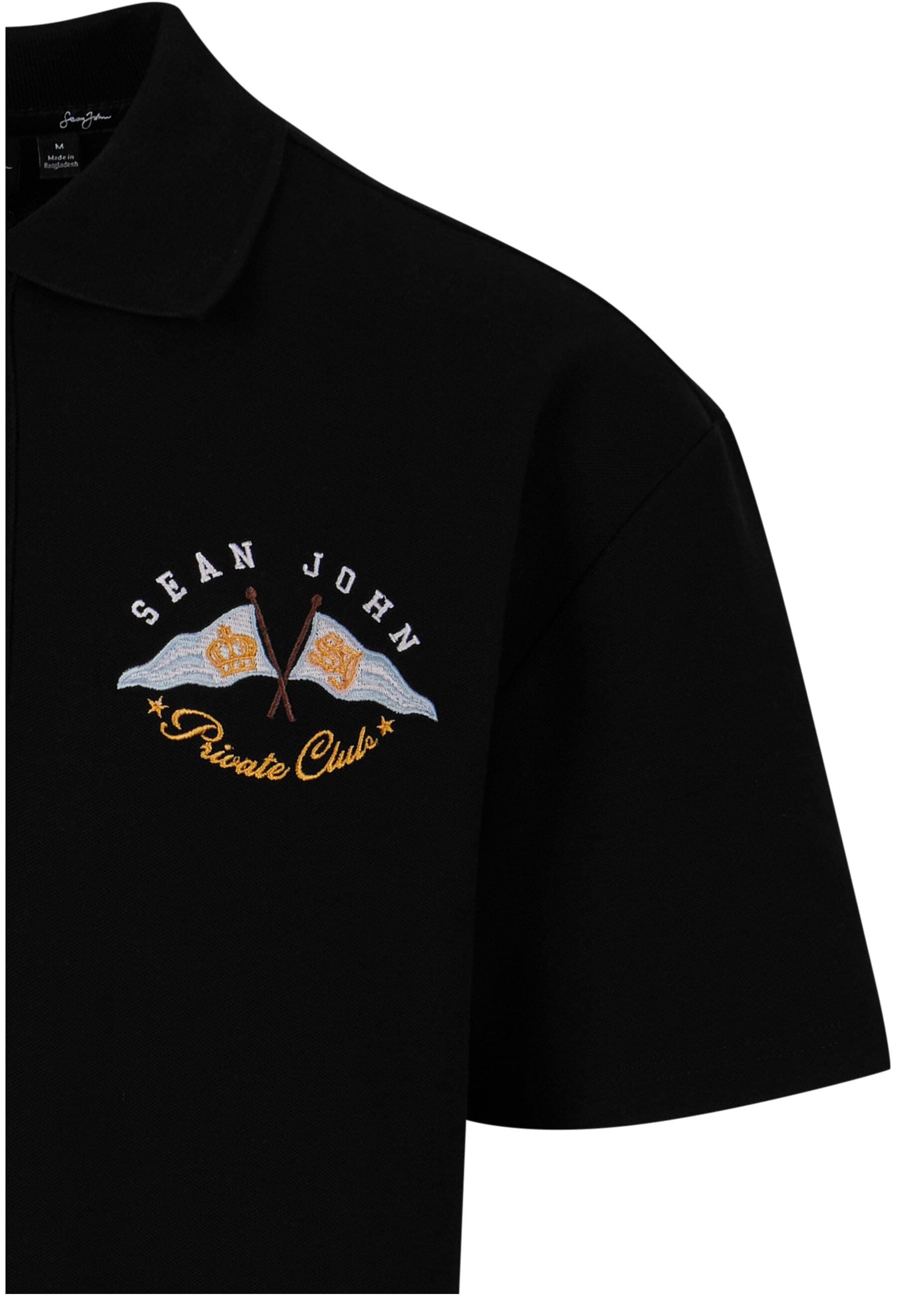 Sean John Poloshirt »Sean John Herren JM232-020-01 SJ Yacht Club Polo Shirt«, (1 tlg.)