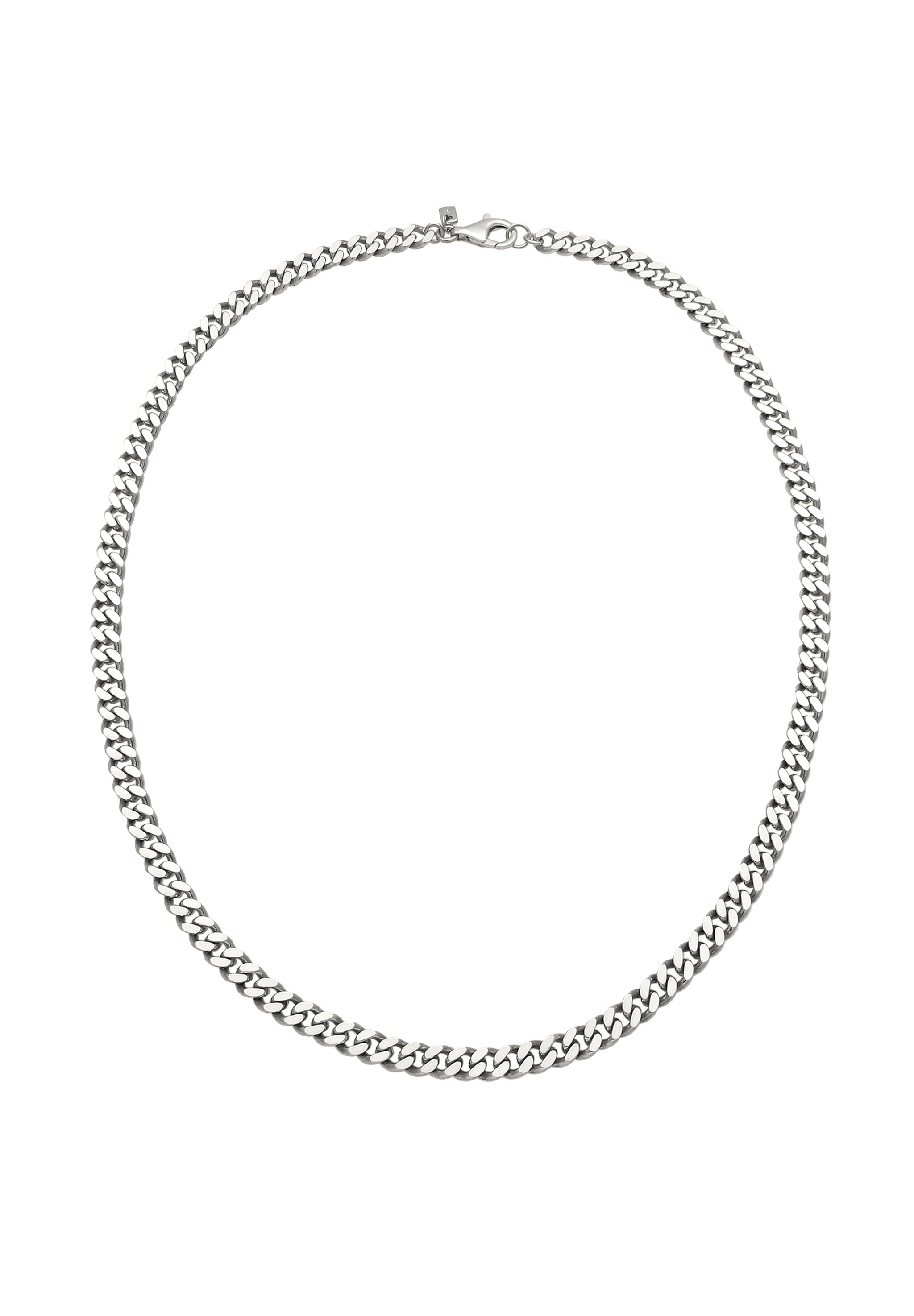 Kuzzoi Silberkette »Halskette Panzerkette 925 Sterling Silber«