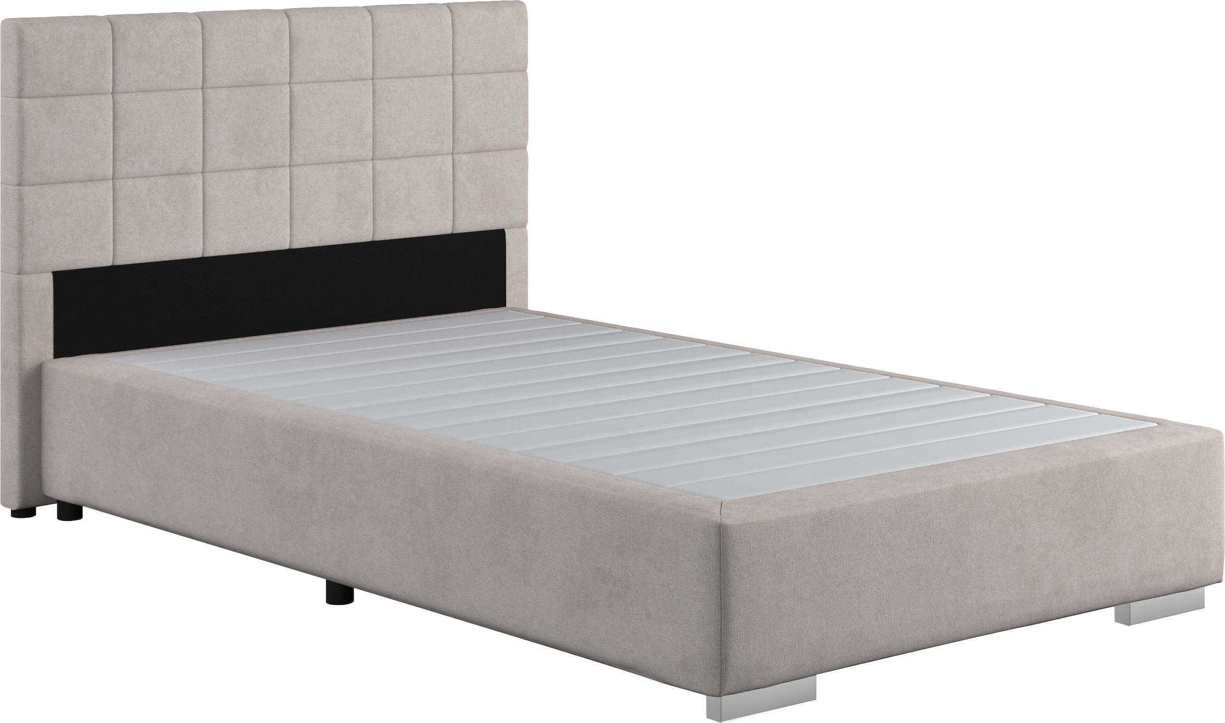 COTTA Boxspringbett "Simba in verschiedenen Farben und Breiten erhältlich, ohne Matratze" Bezugsstoff: Struktur fein