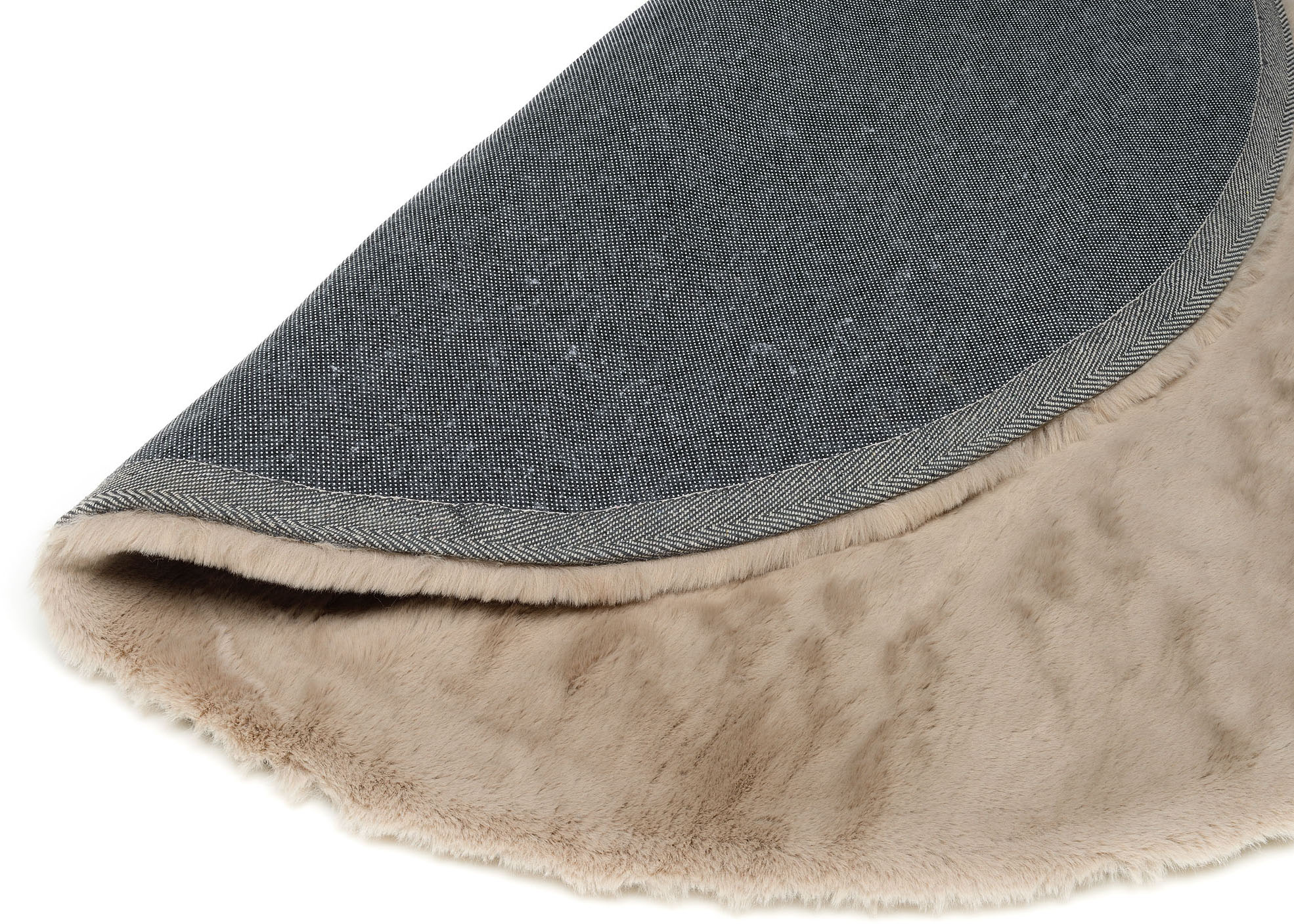 Thumbnail - OCI DIE TEPPICHMARKE Teppich "BUFFY SOFT", rund, 25 mm Höhe