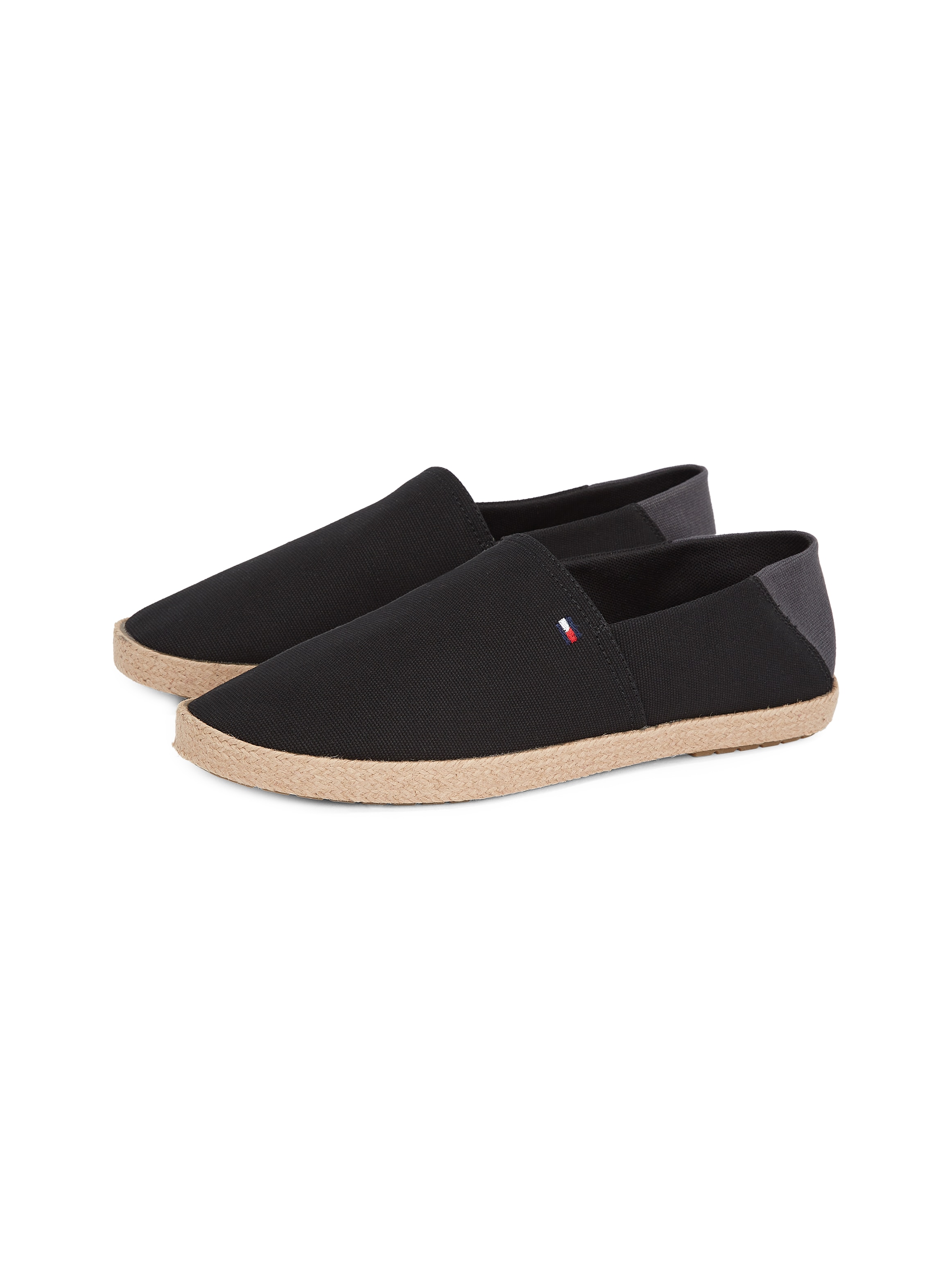 Tommy Hilfiger Slipper "HILFIGER ESPADRILLE CORE TEXTILE", Schlupfschuh, Es günstig online kaufen