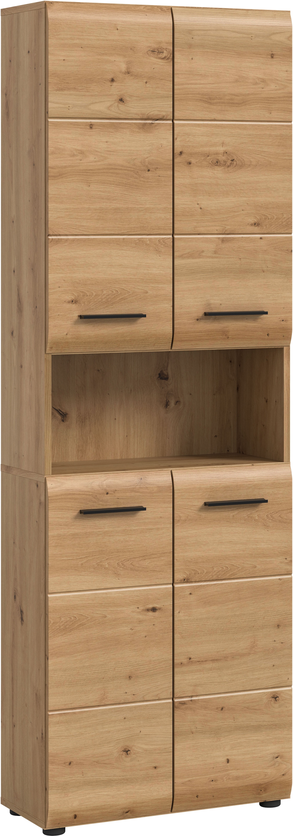 welltime Stauraumschrank "FLORENZ, TOPSELLER, Höhe 185 cm, 4 Türen, 4 Fachb günstig online kaufen