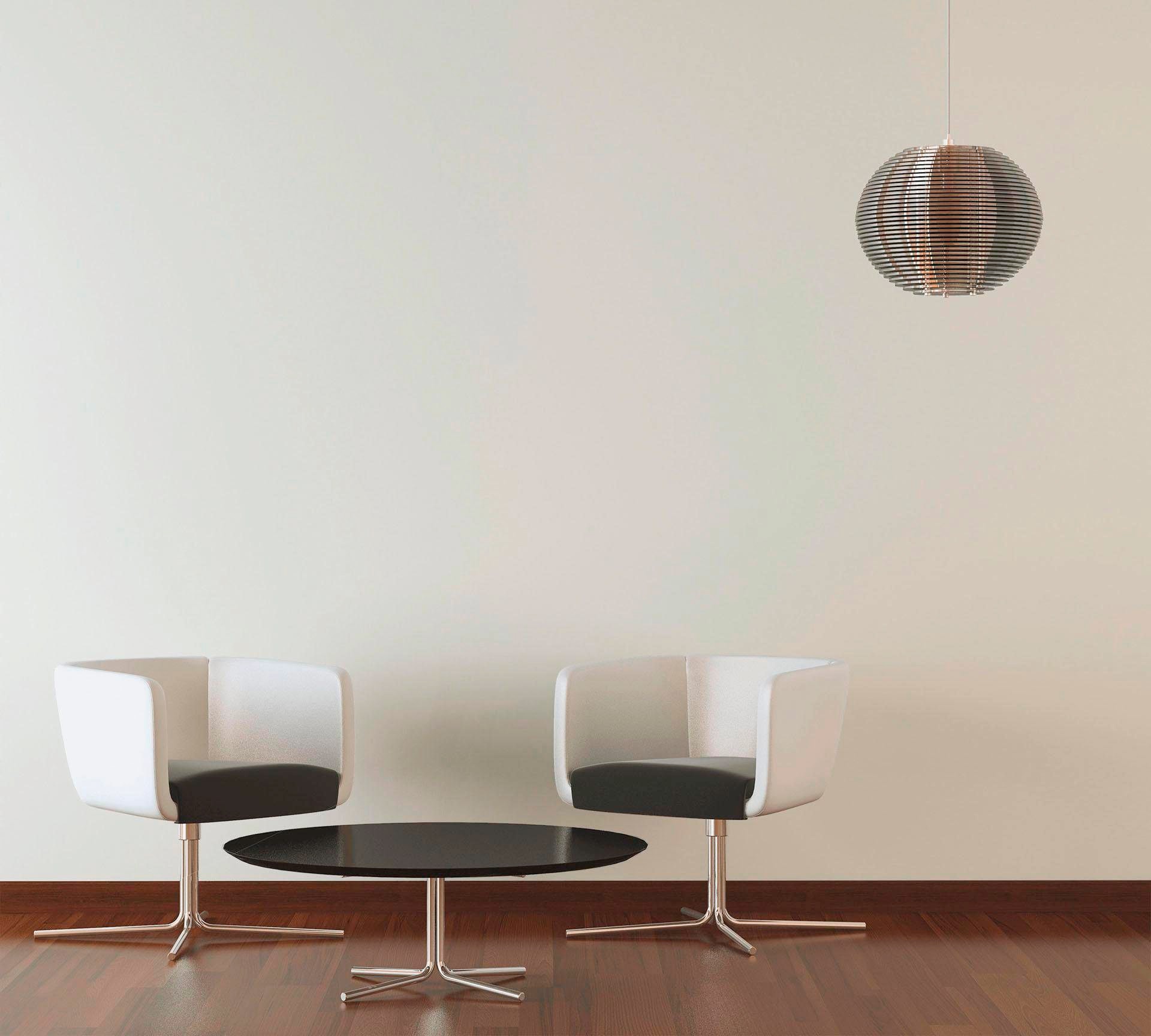 living walls Vliestapete »Metropolitan Stories Lizzy London« einfarbig | uni | unifarben glatt Uni Tapete einfarbig Tapeten Wohnzimmer Schlafzimmer Küche Flur Design