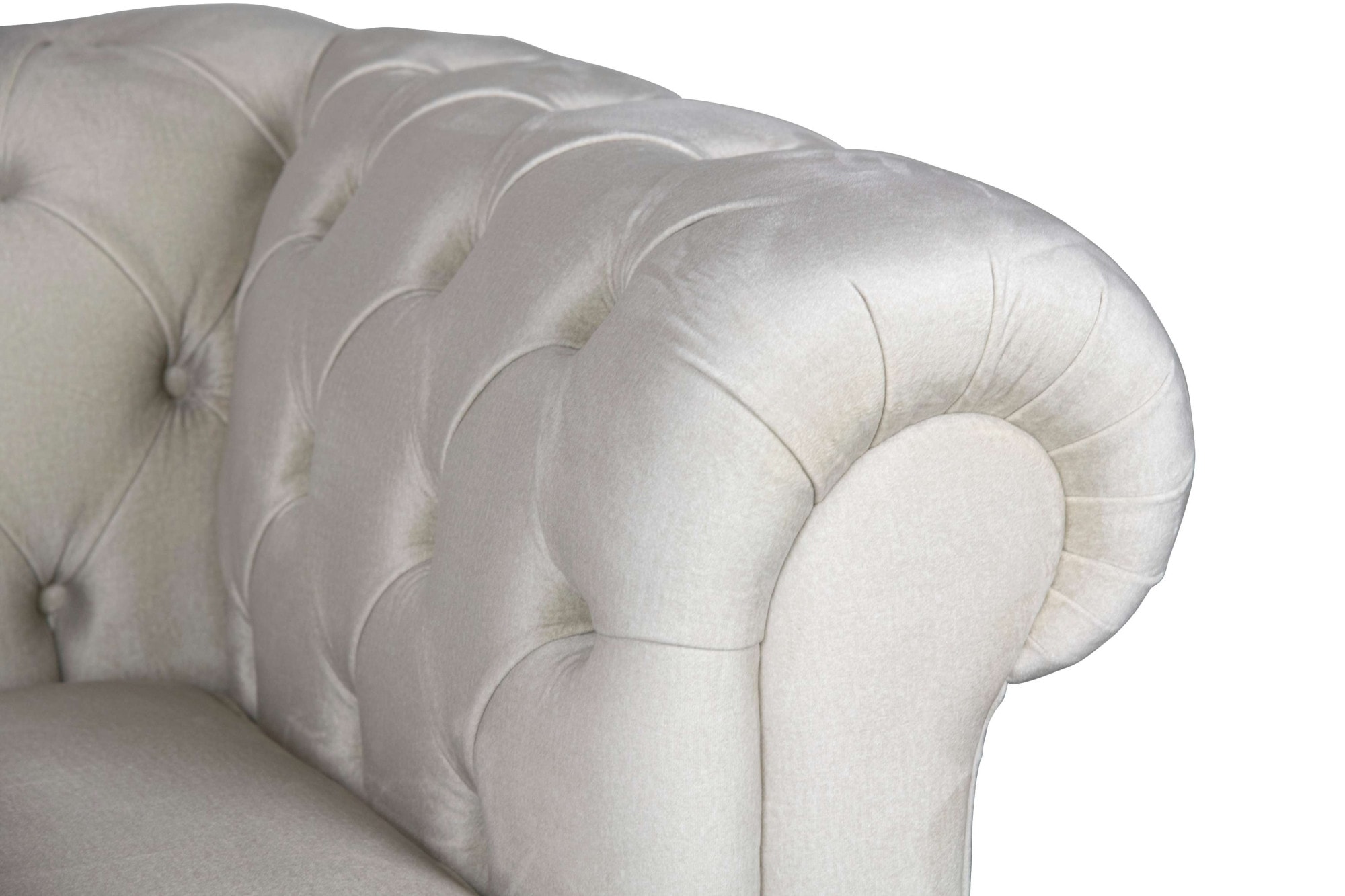 Home affaire 3-Sitzer »CHARENTE, optionale Schlafsofa, Chesterfield-Sofa, Bettfunktion«, mit edler Knopfheftung und typischen Armlehnen, B/T/H 198/89/74 cm