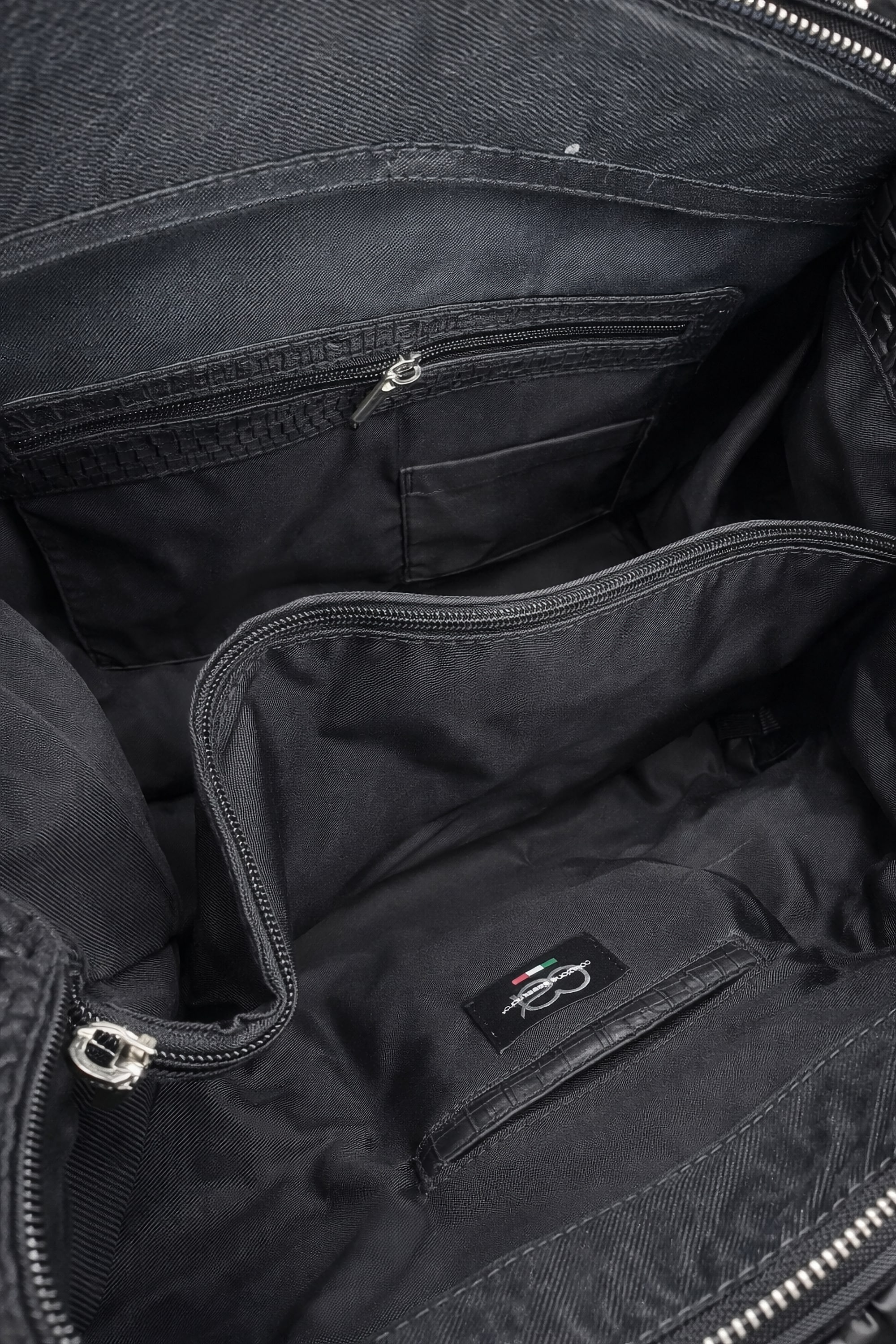 COLLEZIONE ALESSANDRO Schultertasche »Square« in modischer Flechtoptik