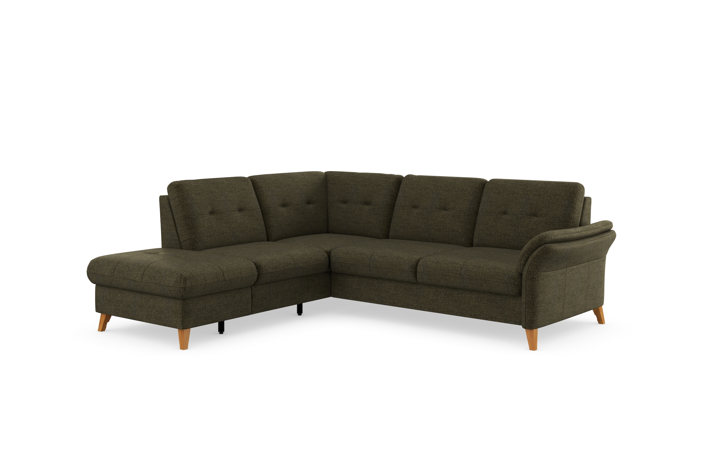 sit&more Ecksofa »Göteborg«, inkl. Sitztiefenverstellung, wahlweise mit Bettfunktion & Bettkasten