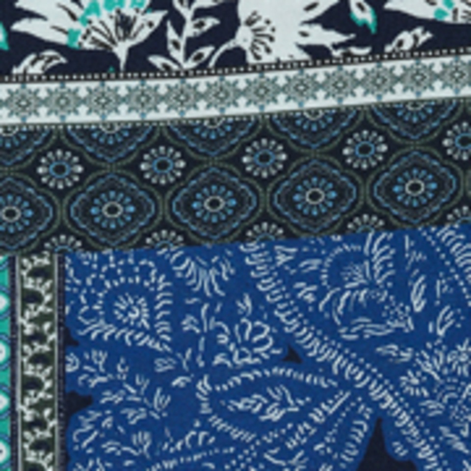 Cecil Print-Shirt mit U-Boot-Ausschnitt