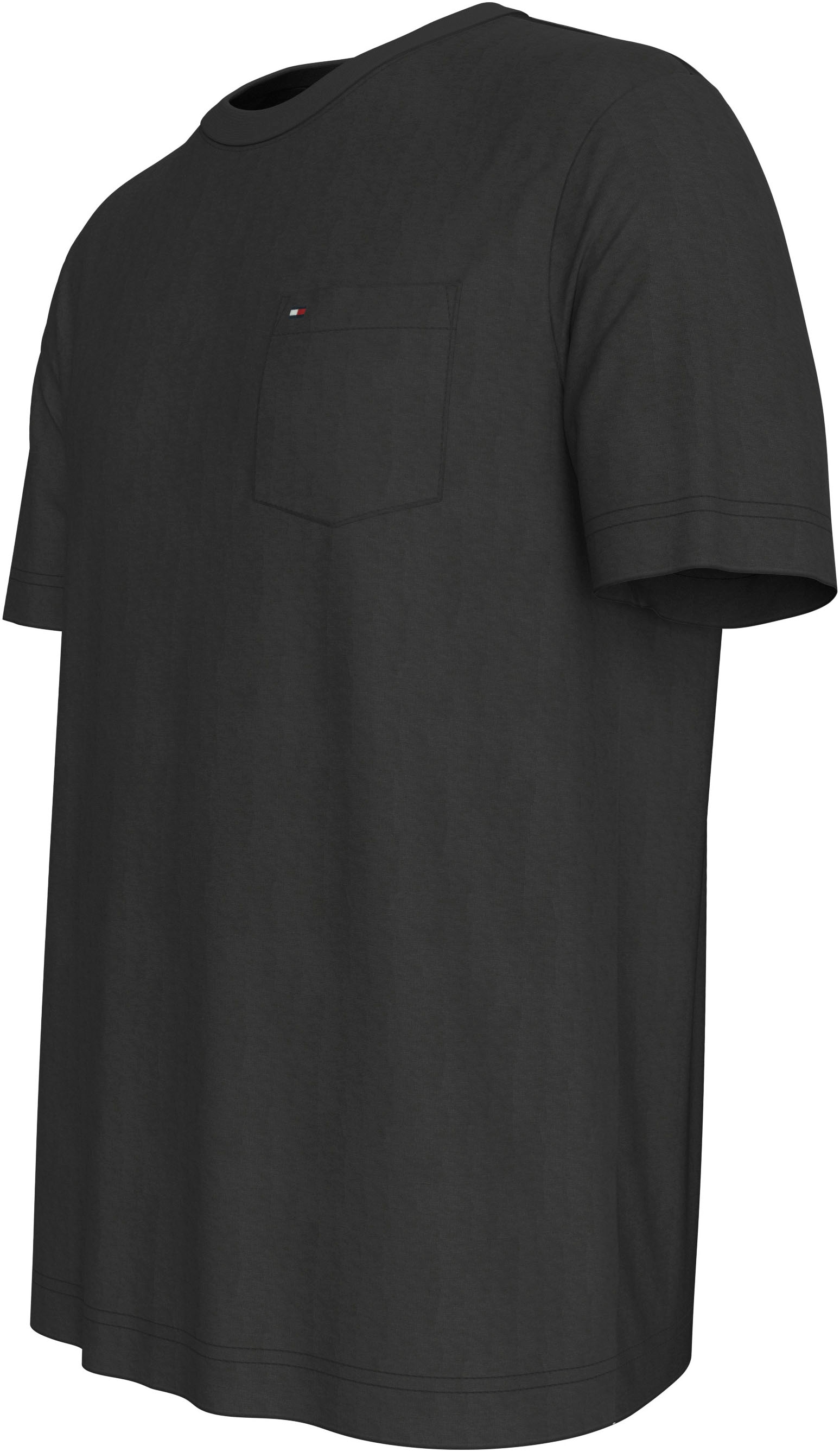 Tommy Hilfiger Big & Tall T-Shirt »BT-POCKET TEE-B«, Große Größen mit Brusttasche
