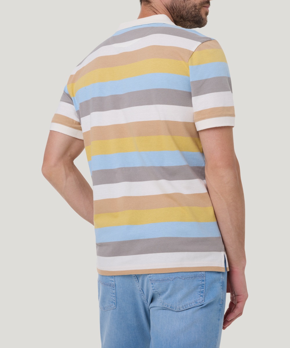 Thumbnail - Pioneer Authentic Jeans Poloshirt, mit Streifenmuster